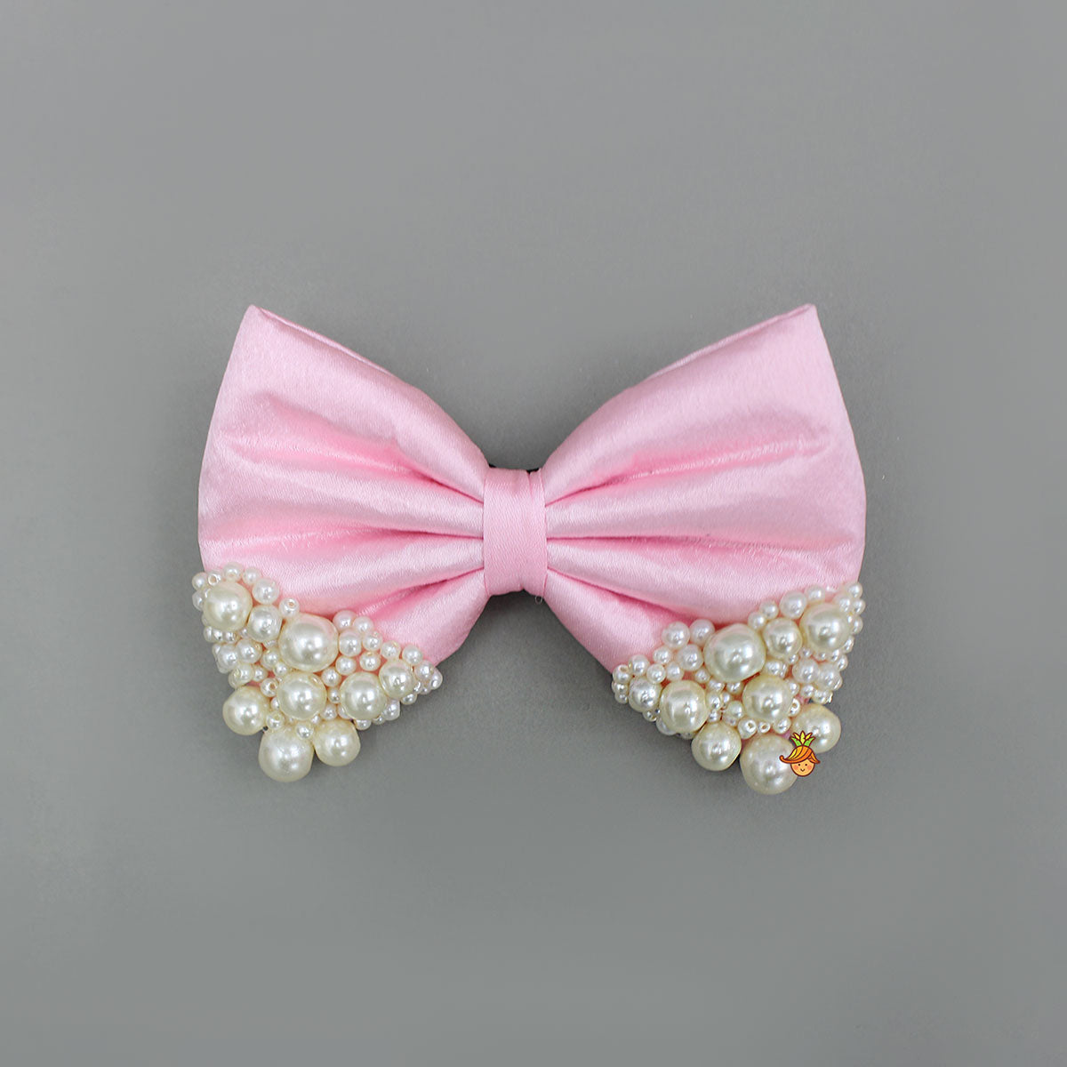 Charming Knot-Detail Bow Hair Clip