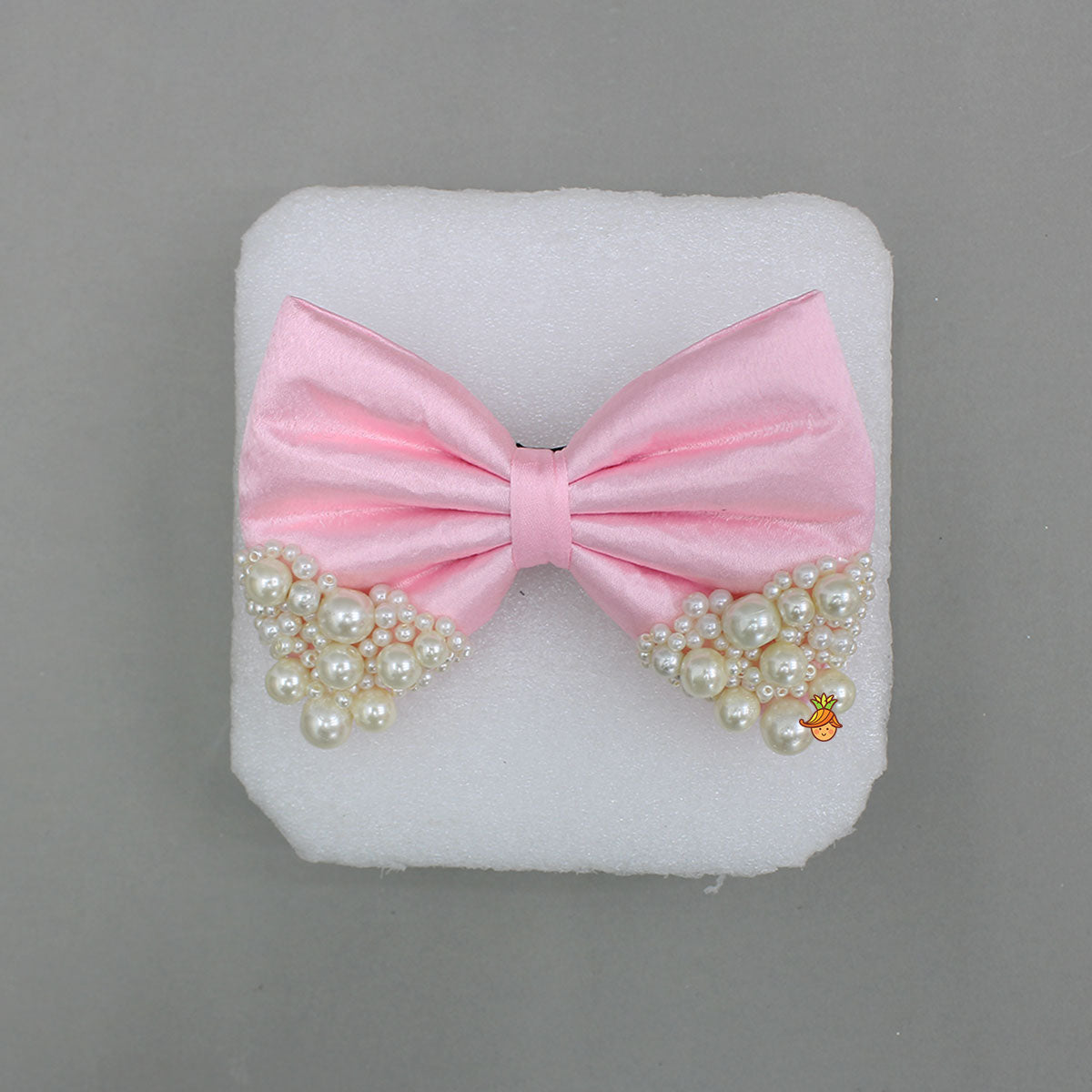 Charming Knot-Detail Bow Hair Clip