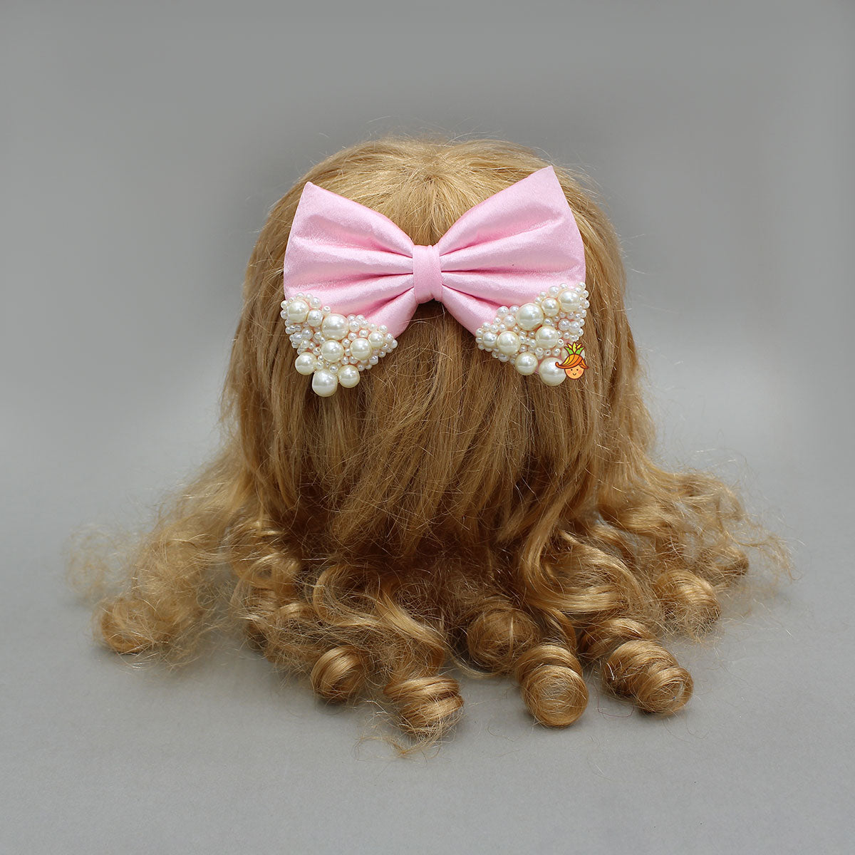 Charming Knot-Detail Bow Hair Clip