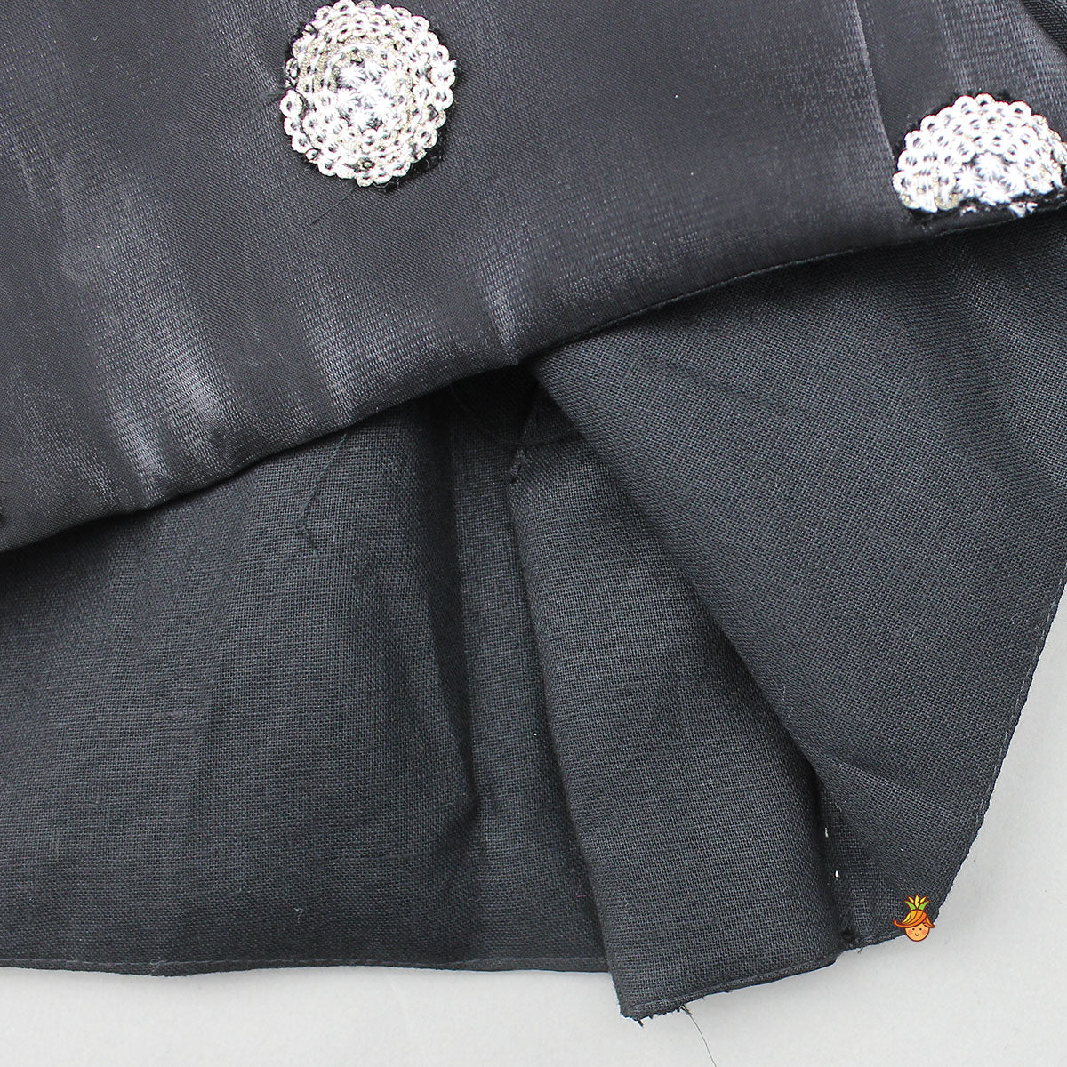 Pre Order: Puff Sleeves Top And Heavy Thread Embroidered Velvet Lehenga