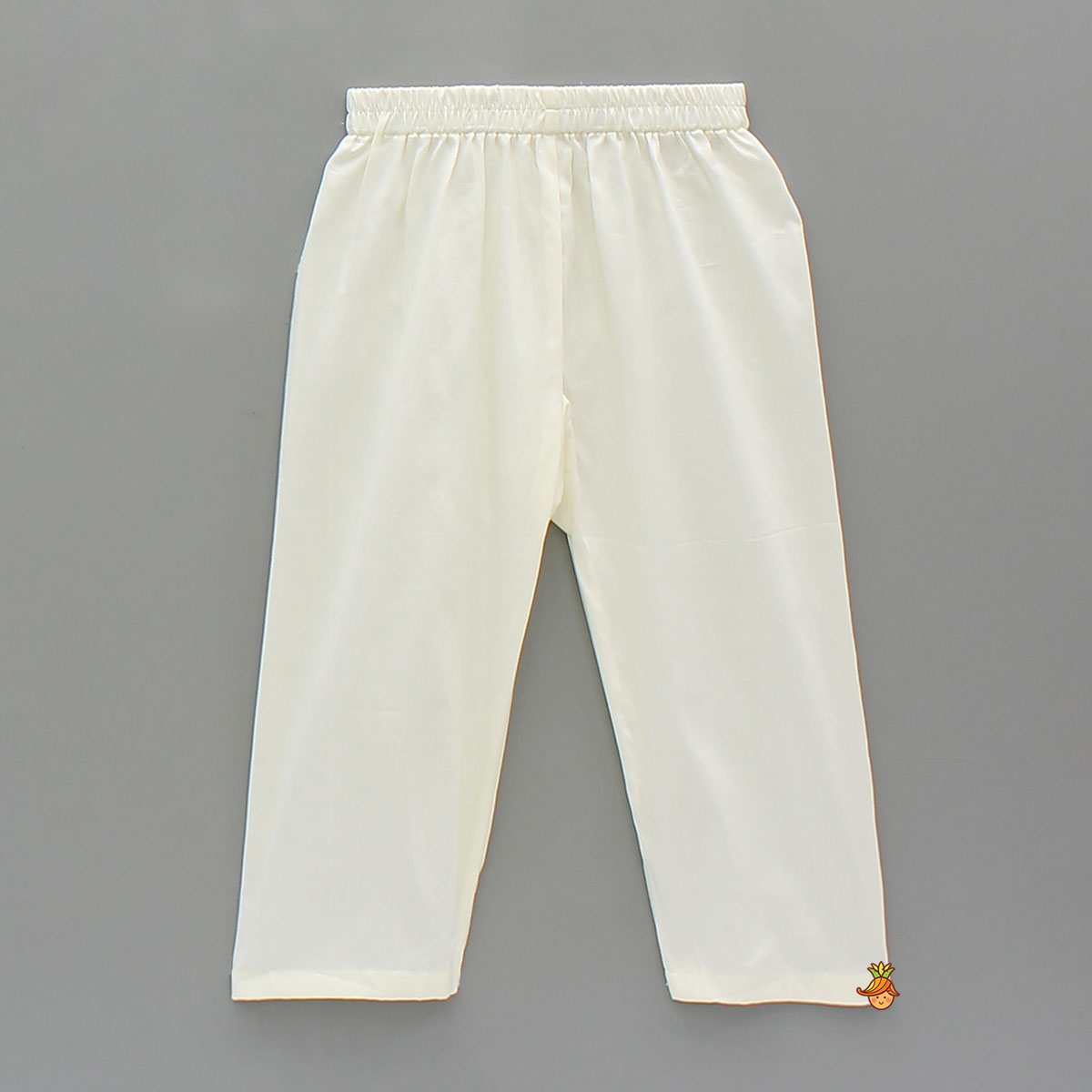 Pre Order: Gota Work Front Placket Kurta With Pyjama