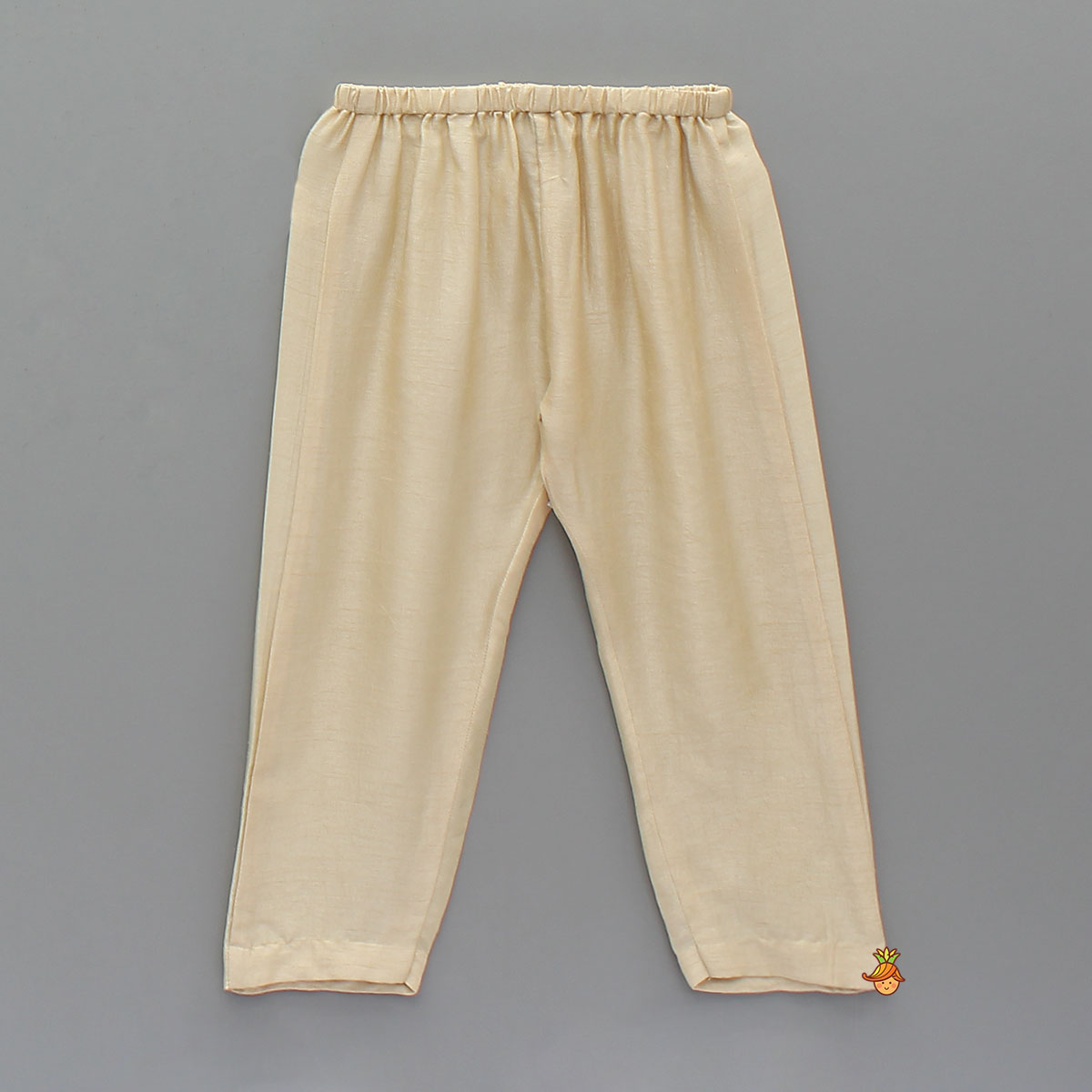 Pre Order: Animal Motif Embroidered Silk Kurta With Pyjama