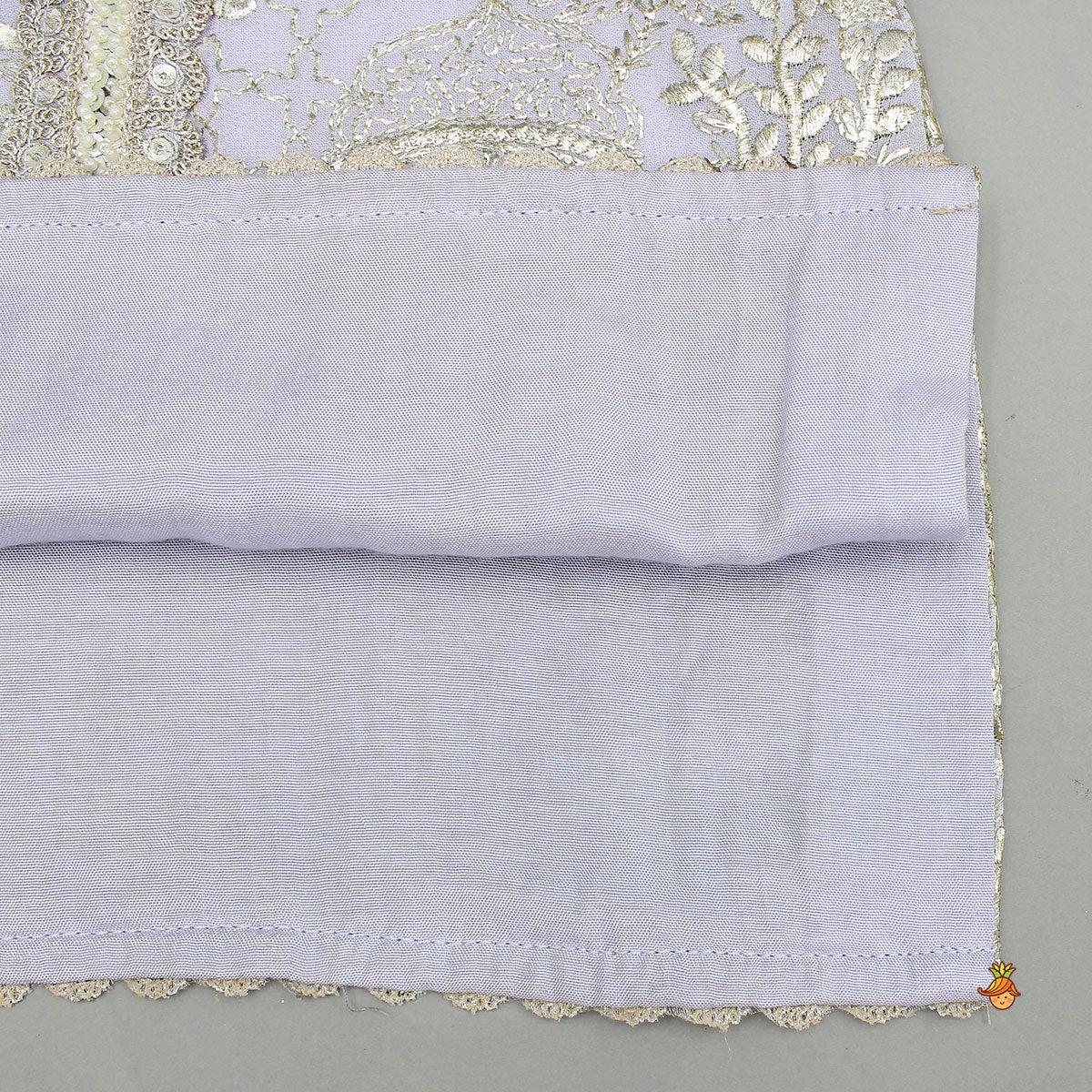 Pre Order: Heavy Embroidered Kurti With Beautiful Layered Sharara And Net Dupatta