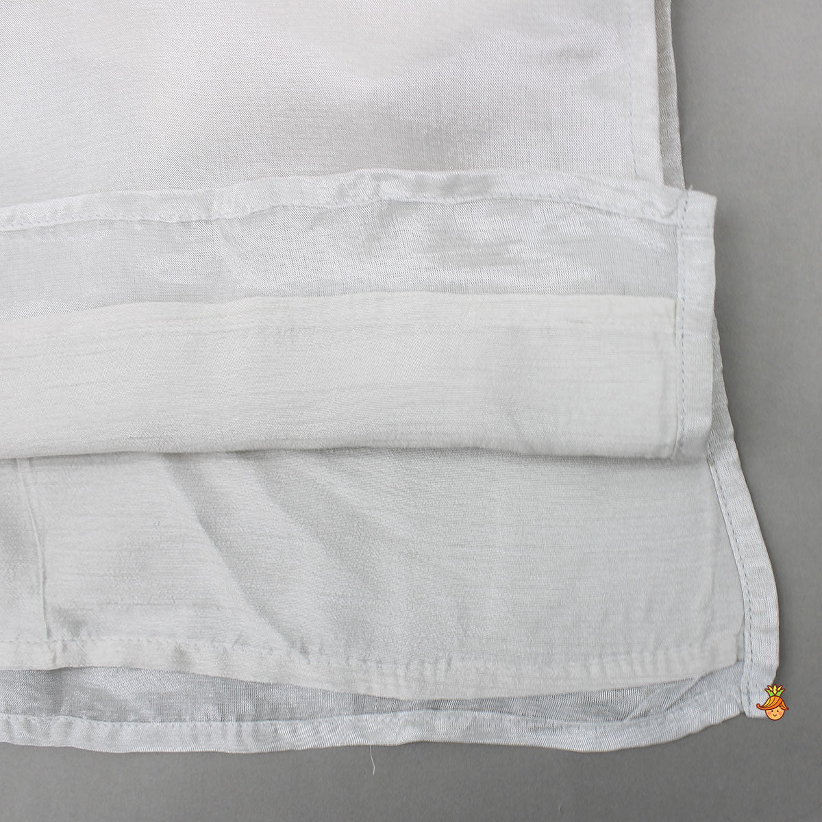 Pre Order: Front Placket Shimmery Kurta With Pyjama