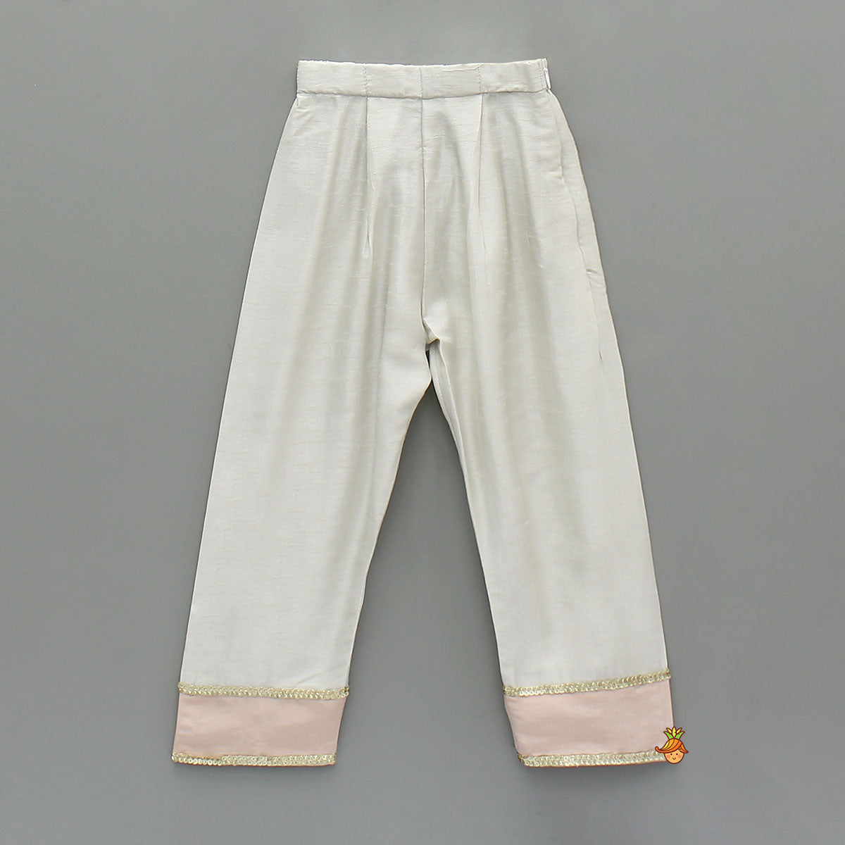 Pre Order: Elegant Embroidered Yoke Kurti And Pant