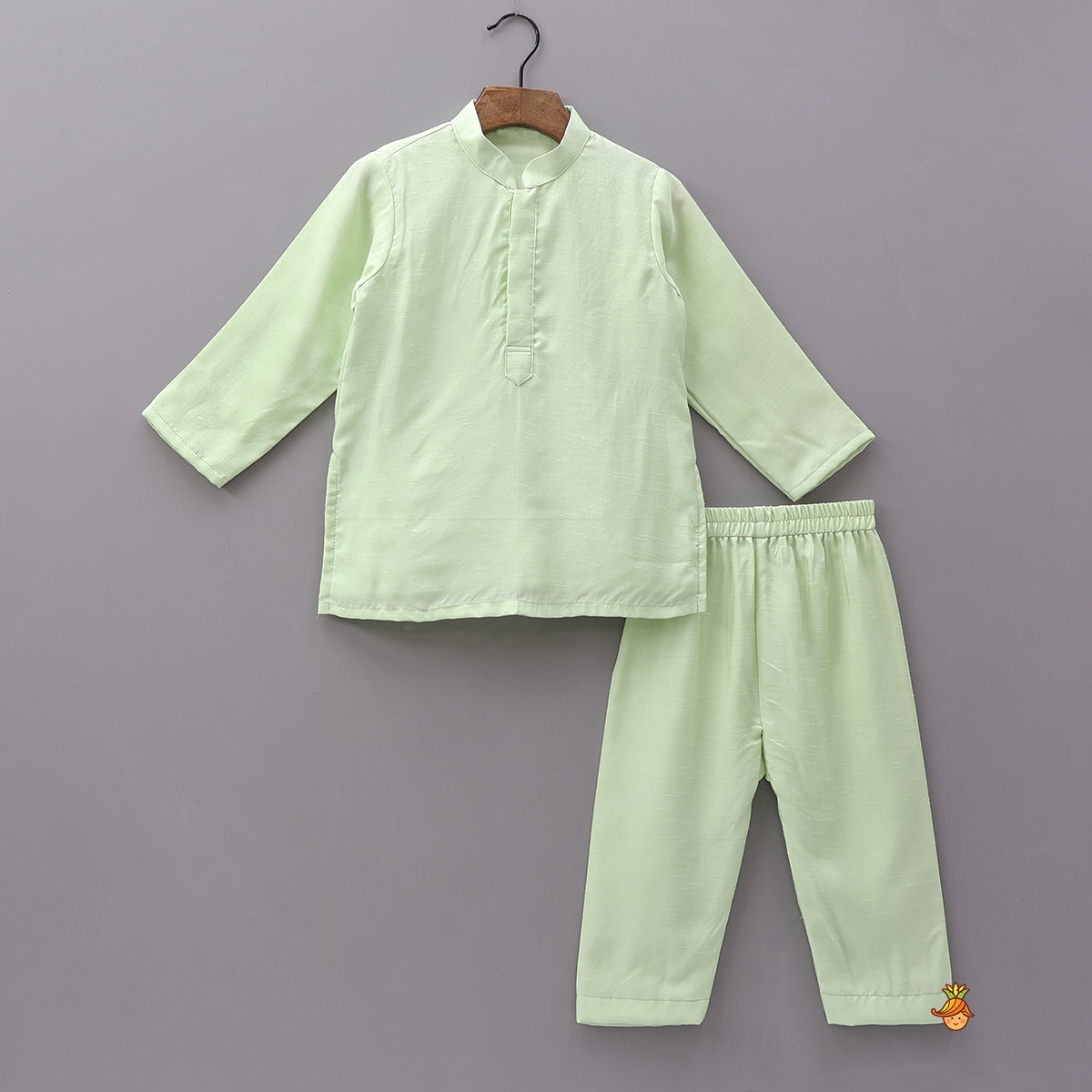 Pre Order: Ethnic Kurta With Sequins Embroidered Jacket And Pyjama