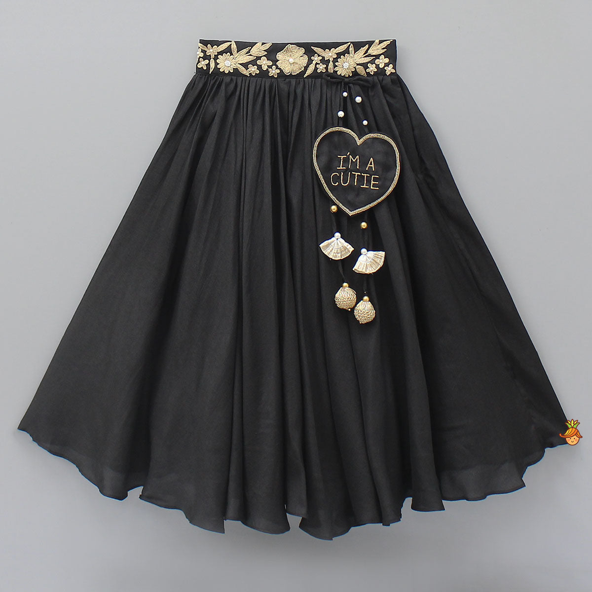 Pre Order: Elegant Zari Floral Embroidered Jacket-Style Top And Lehenga