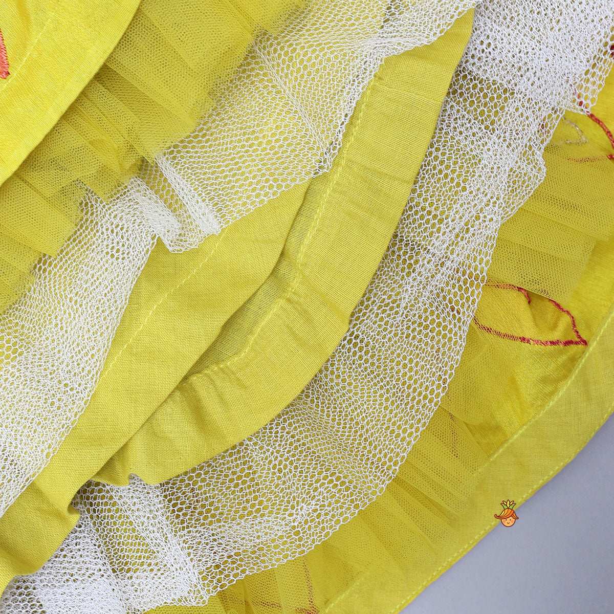 Pre Order: Back Knot Detail Halter Neck Top With Lehenga