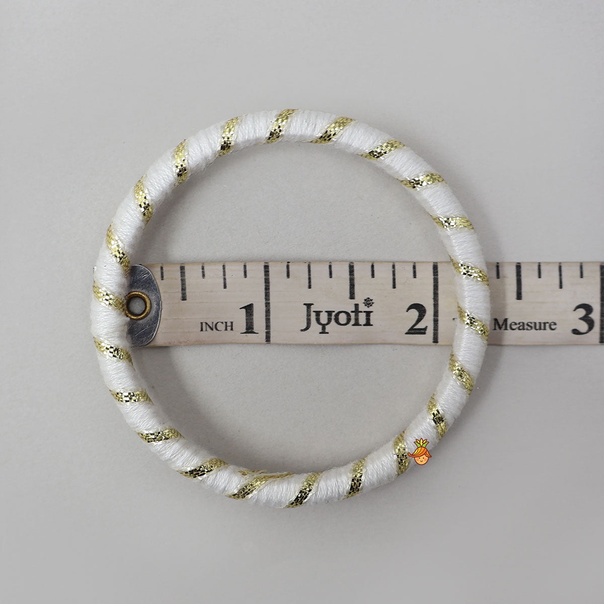 Floral Sequins-Detailed Beautiful Thread Bangles