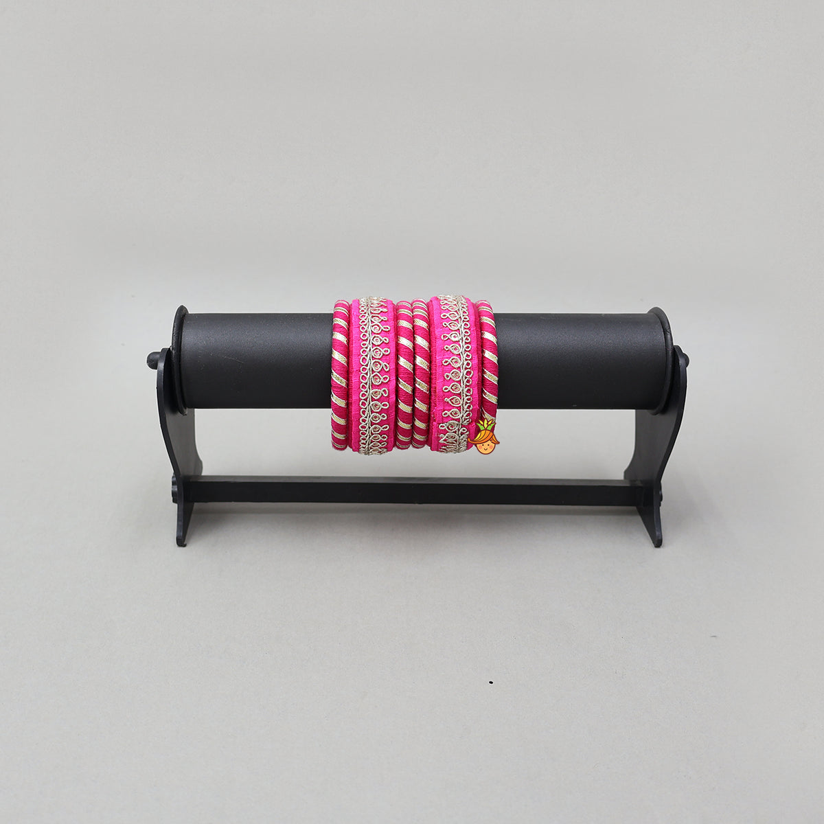 Beautiful Gota Lace Embellished Thread Bangles