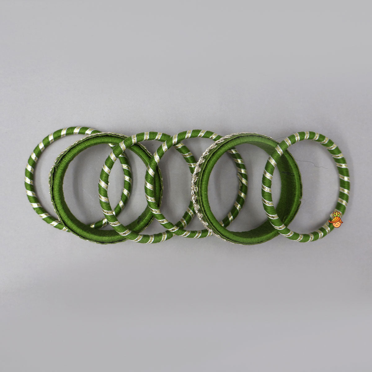 Exquisite Gota Lace Detailed Thread Bangles