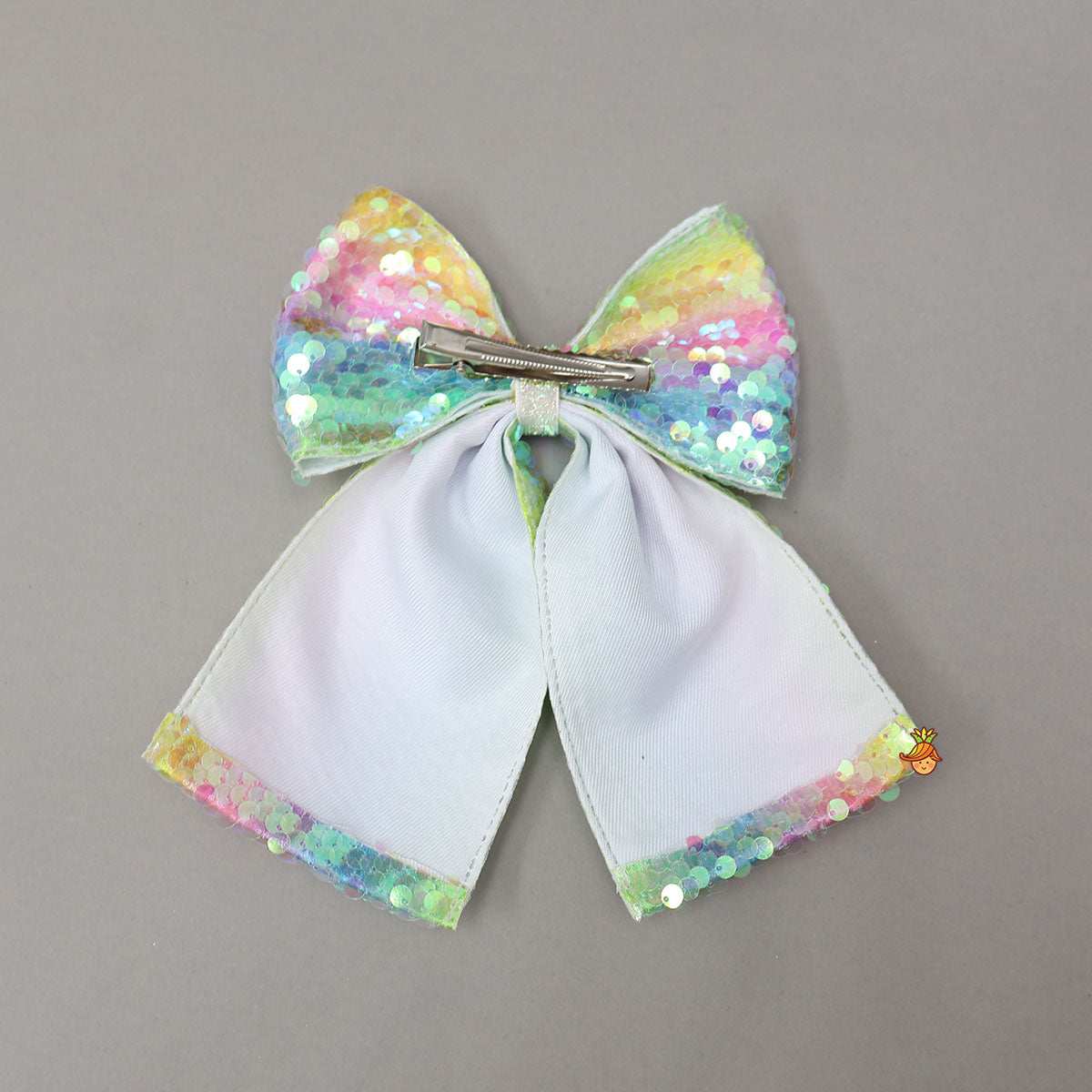 Stunning Sequined Bow Hair Clip