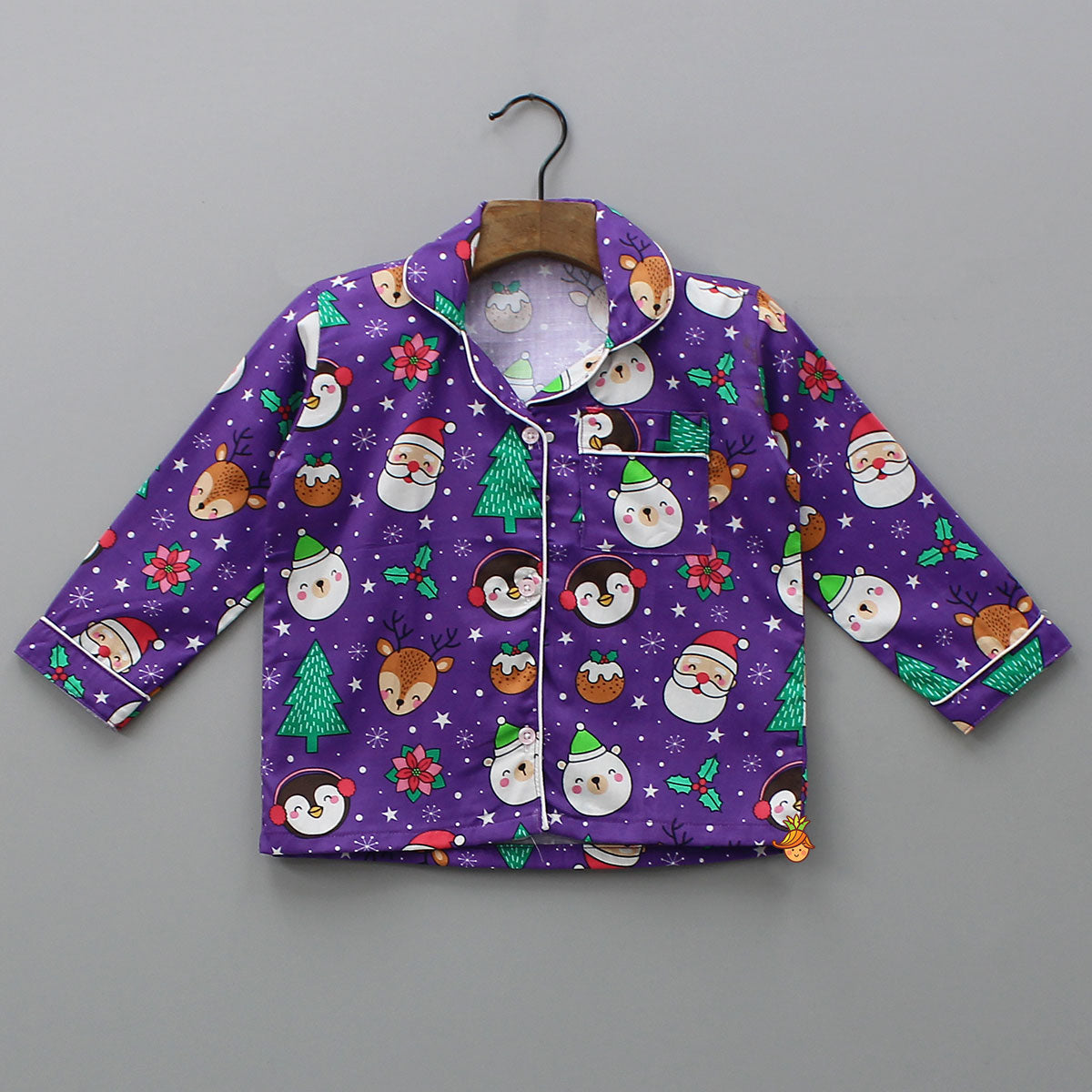 Pre Order: Christmas-Themed Printed Sleepwear