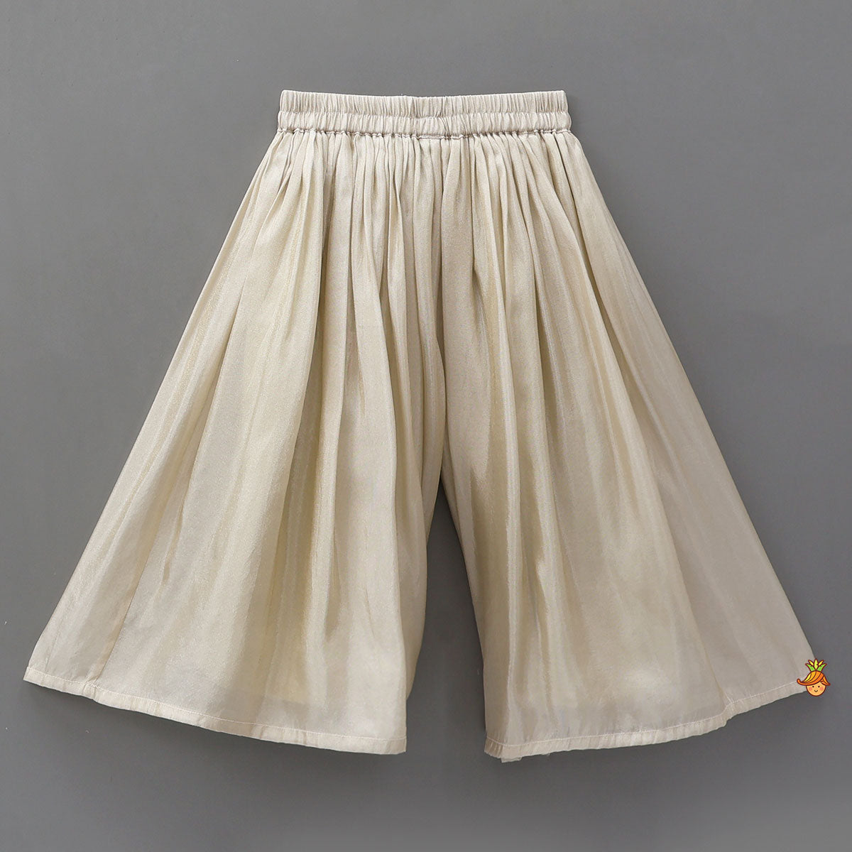 Pre Order: Exquisite Velvet Hand Embroidered Kurti With Shimmery Palazzo And Dupatta