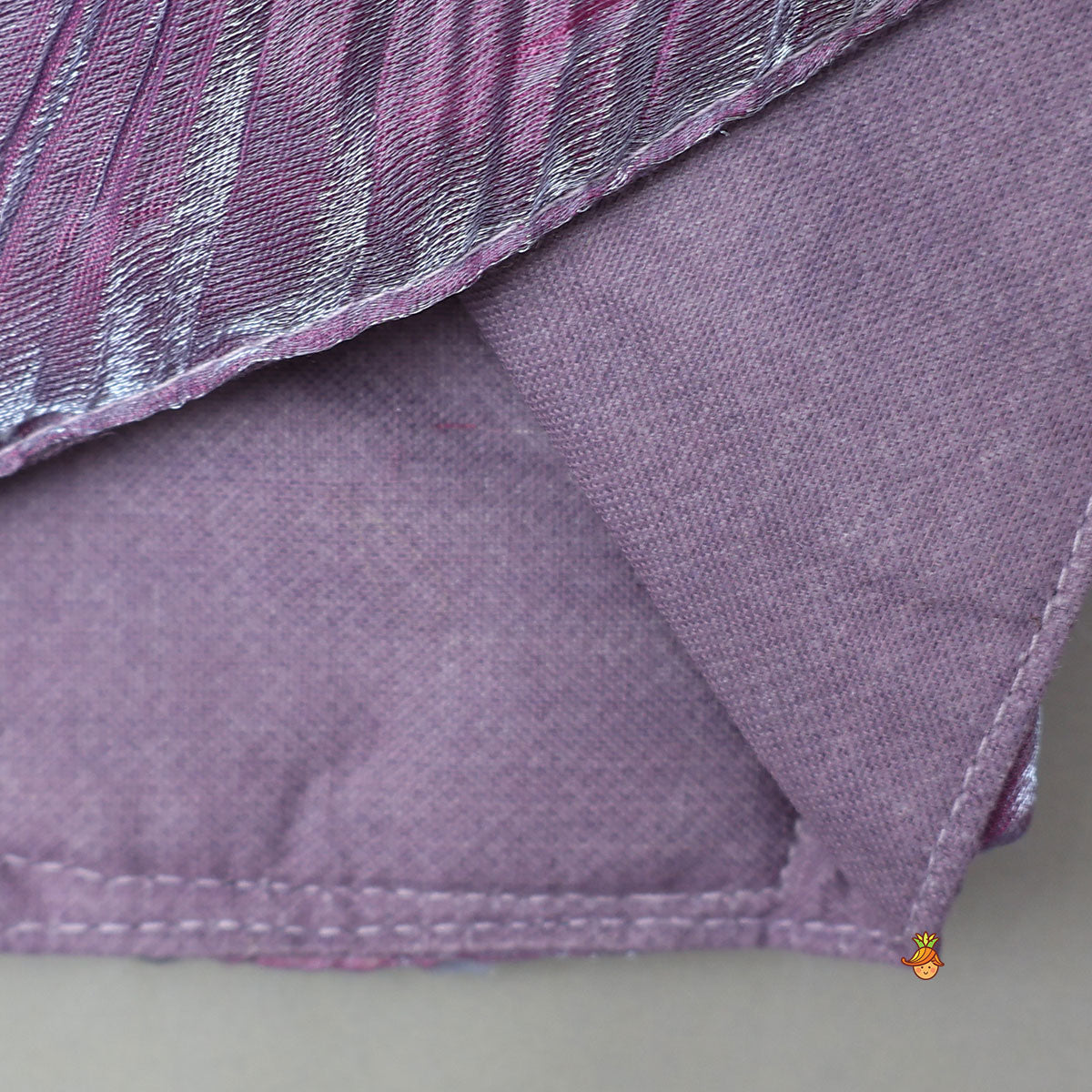 Pre Order: Beautiful Sequin One Shoulder Top With Crushed Layered Sheen Lehenga