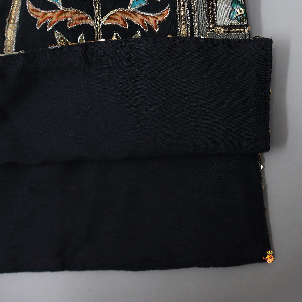 Pre Order: Charming Embroidered Sherwani With Pleated Patiala