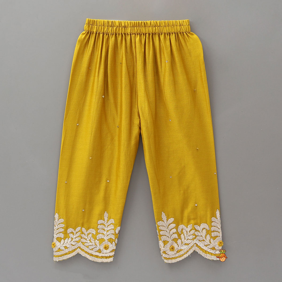 Pre Order: Lace Embroidered Stylish Kurti With Matching Pants