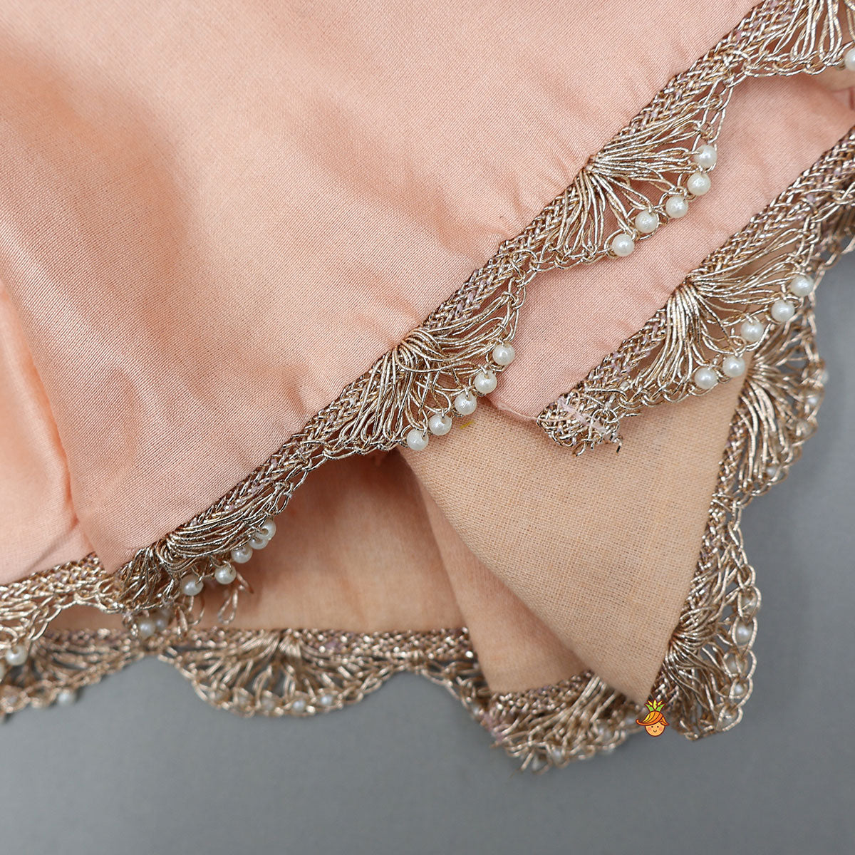 Pre Order: Angarkha Style Top And Lehenga