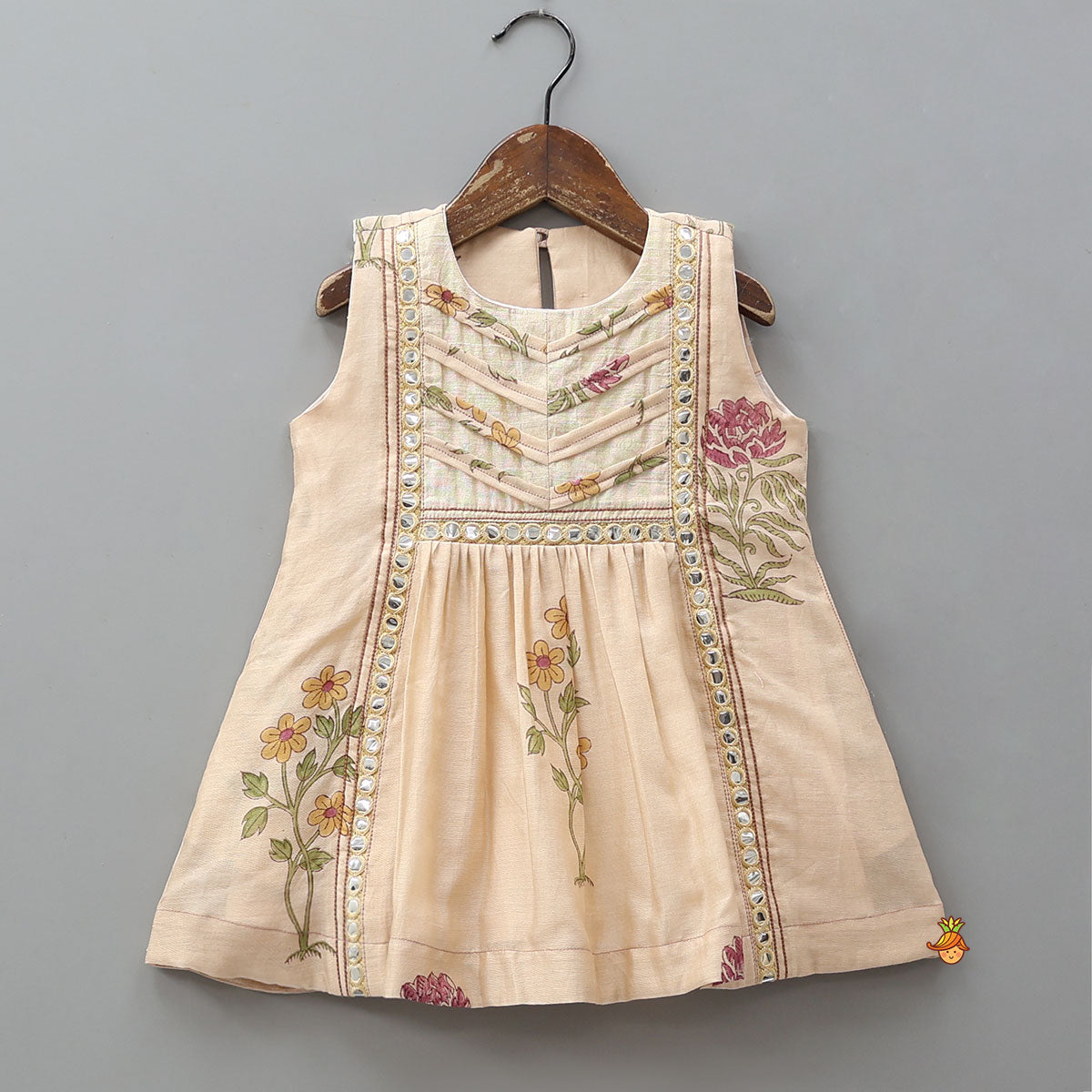 Elegant Pocket Detail Kurti With Palazzo And Dupatta