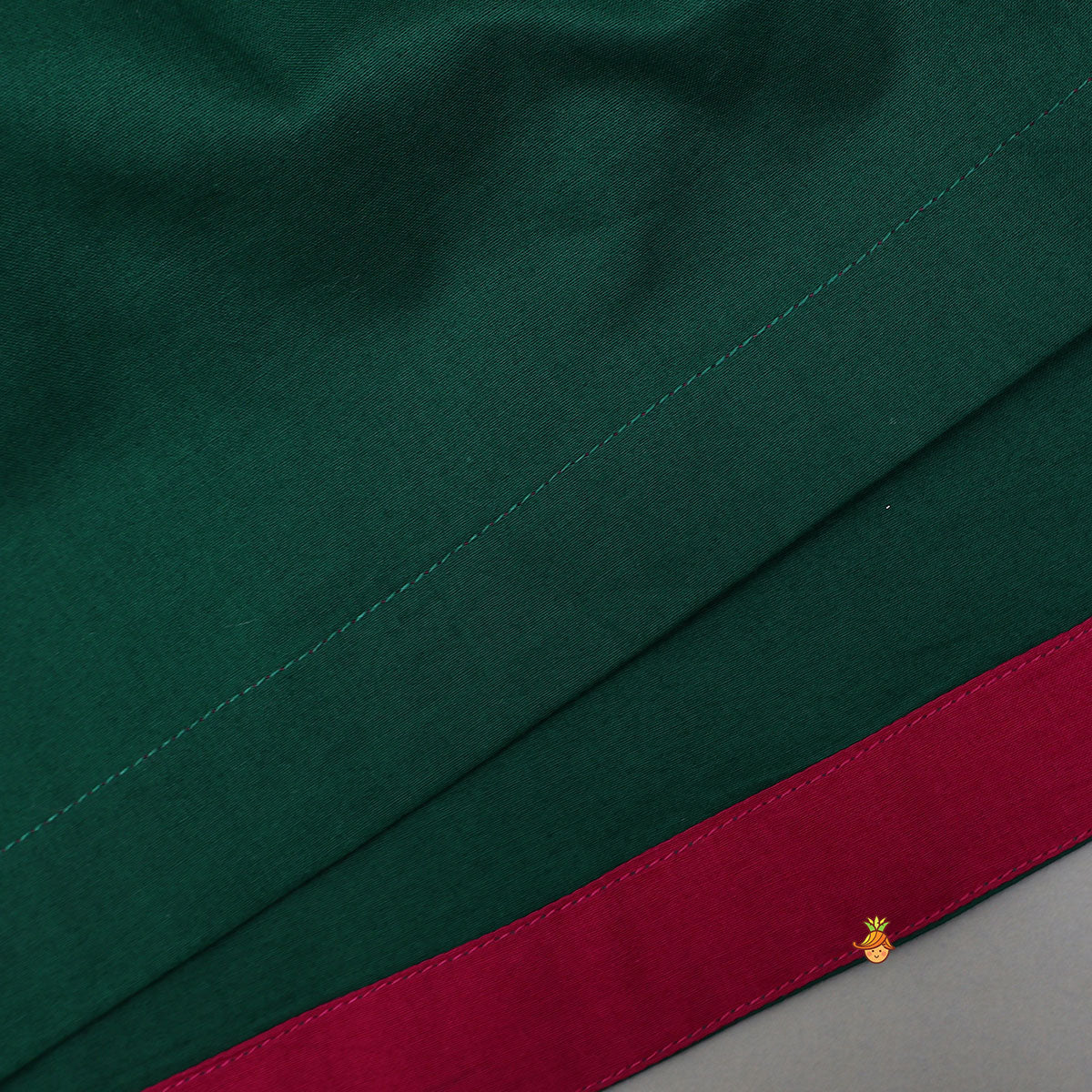 Pre Order: Knot Detail Flared Top And Lehenga