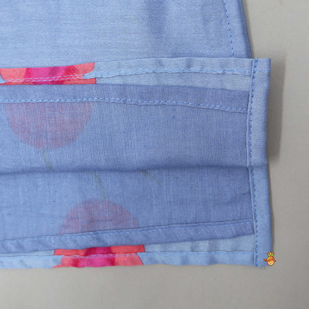 Pre Order: Mandarin-Collar Kurta With Printed Jacket And Pyjama