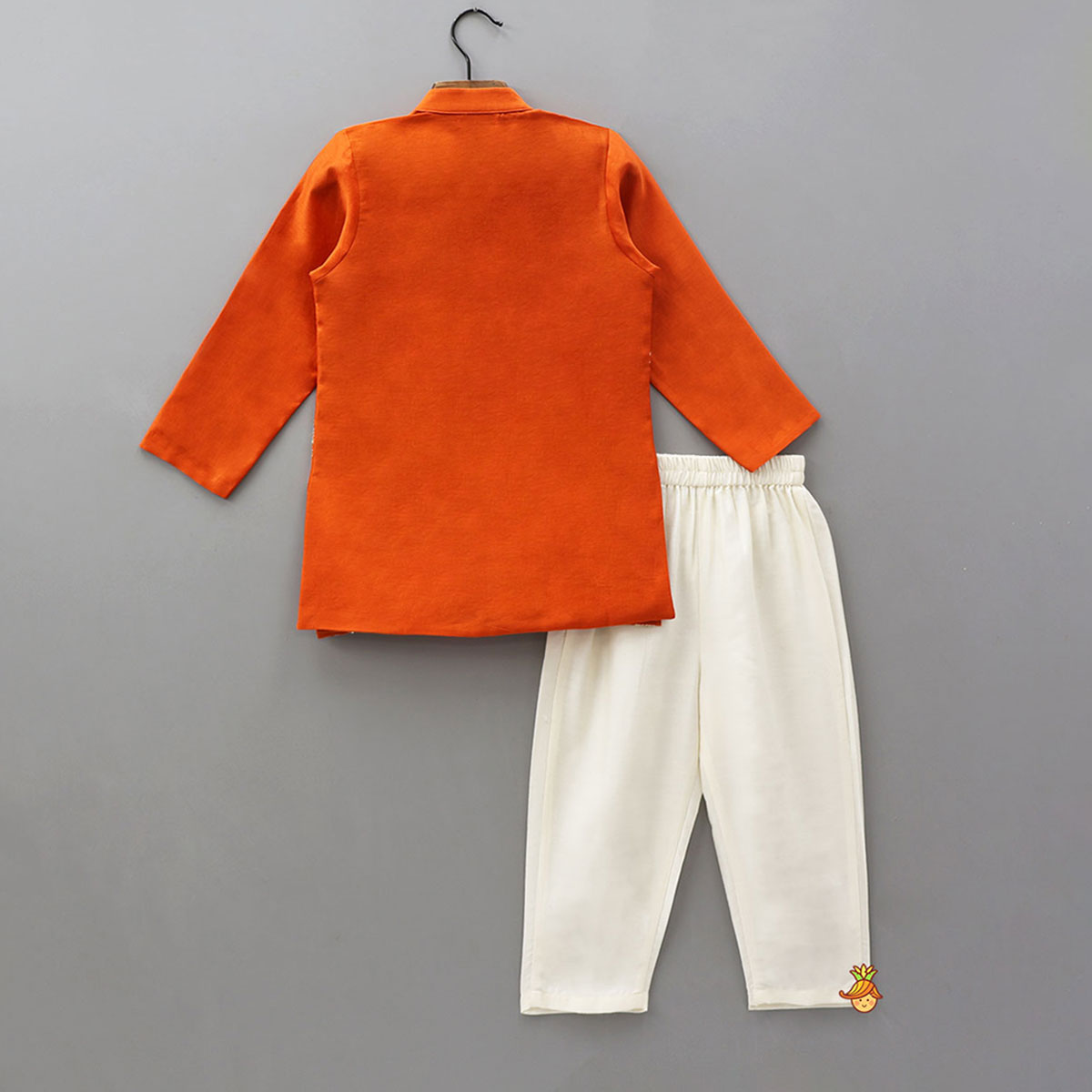 Pre Order: Ethnic Jacket Style Kurta And Pyjama