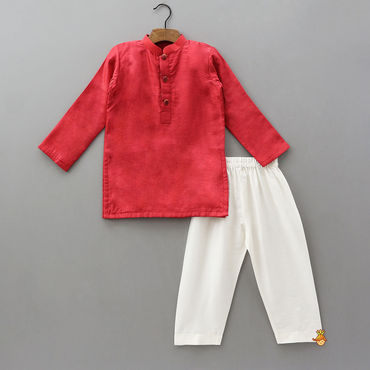 Pre Order: Kurta With Beautiful Printed Jacket And Pyjama