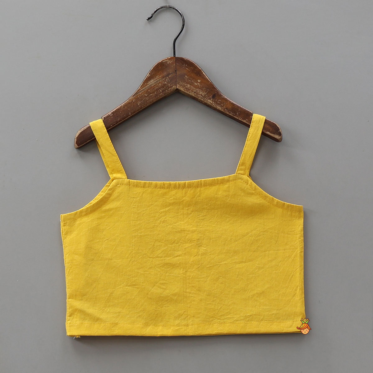 Pre Order: Strappy Top With Floral Printed Jacket And Sharara