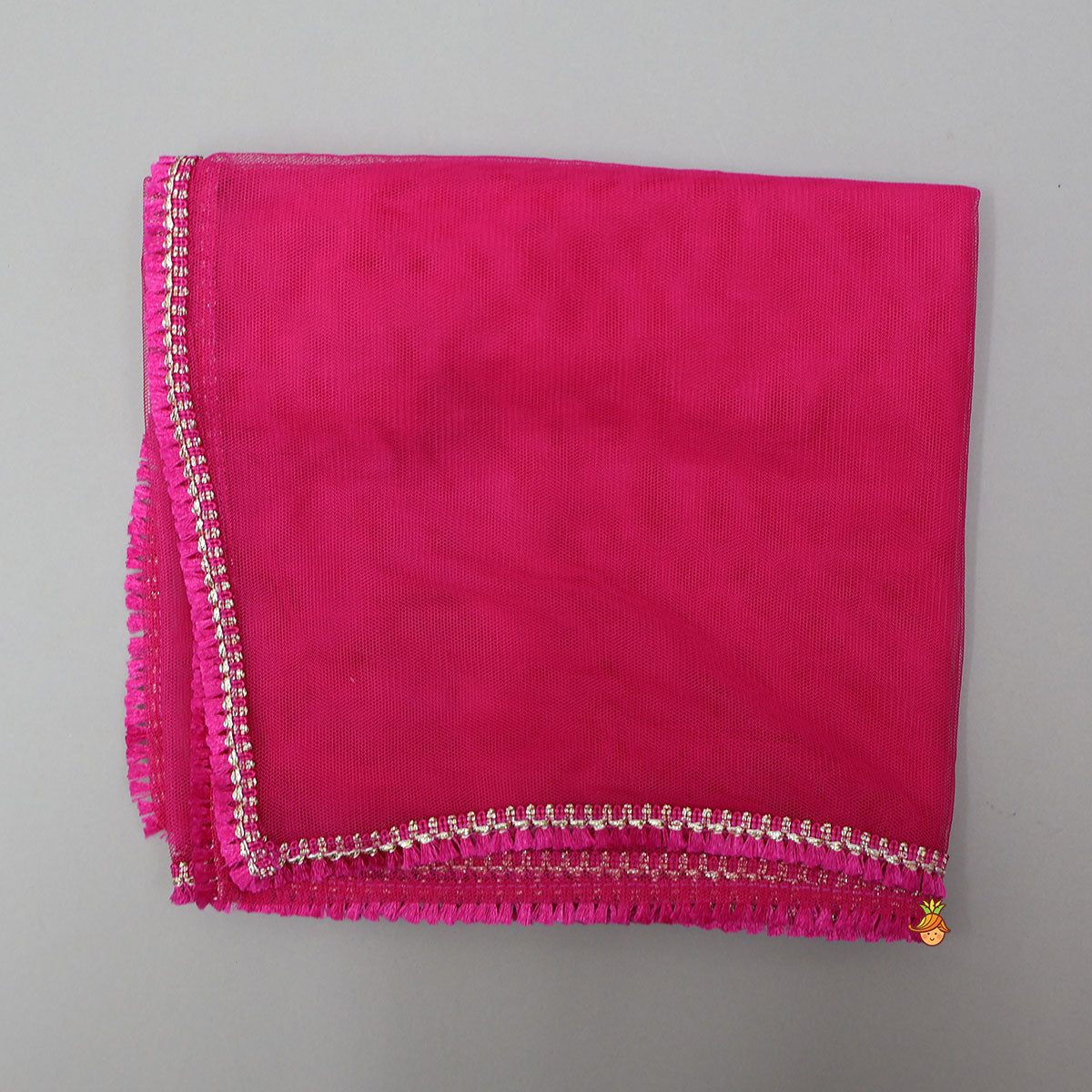 Pre Order: Brocade Kurti And Velvet Pant With Matching Dupatta