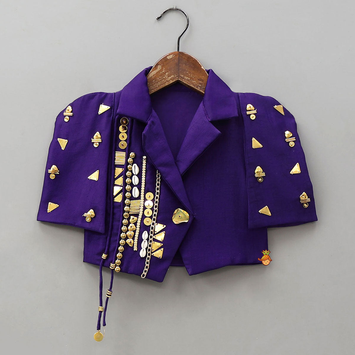 Notched Collar Top And Stylish Pant