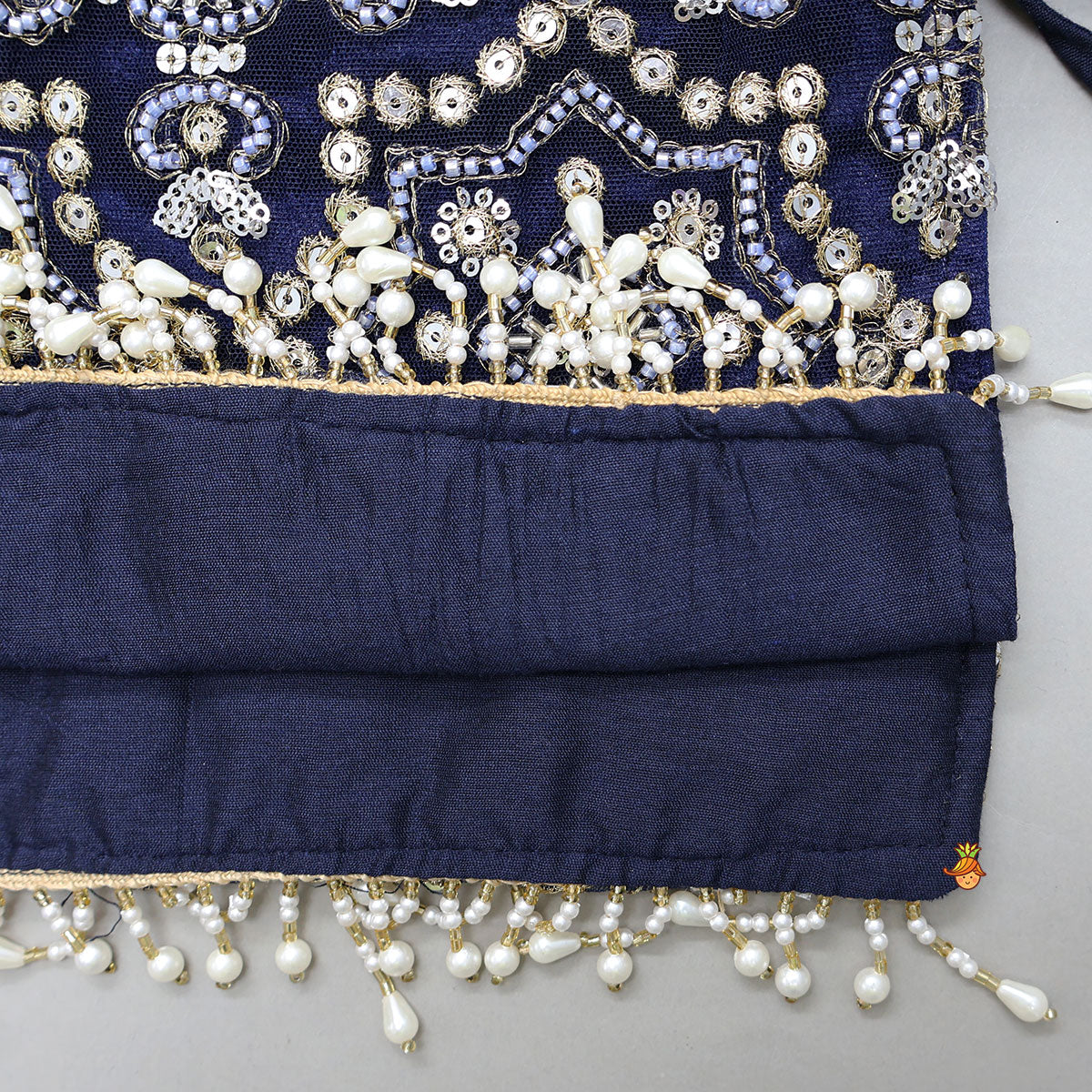 Pre Order: Gorgeous Flared Velvet Anarkali With Embroidered Jacket Style Cape