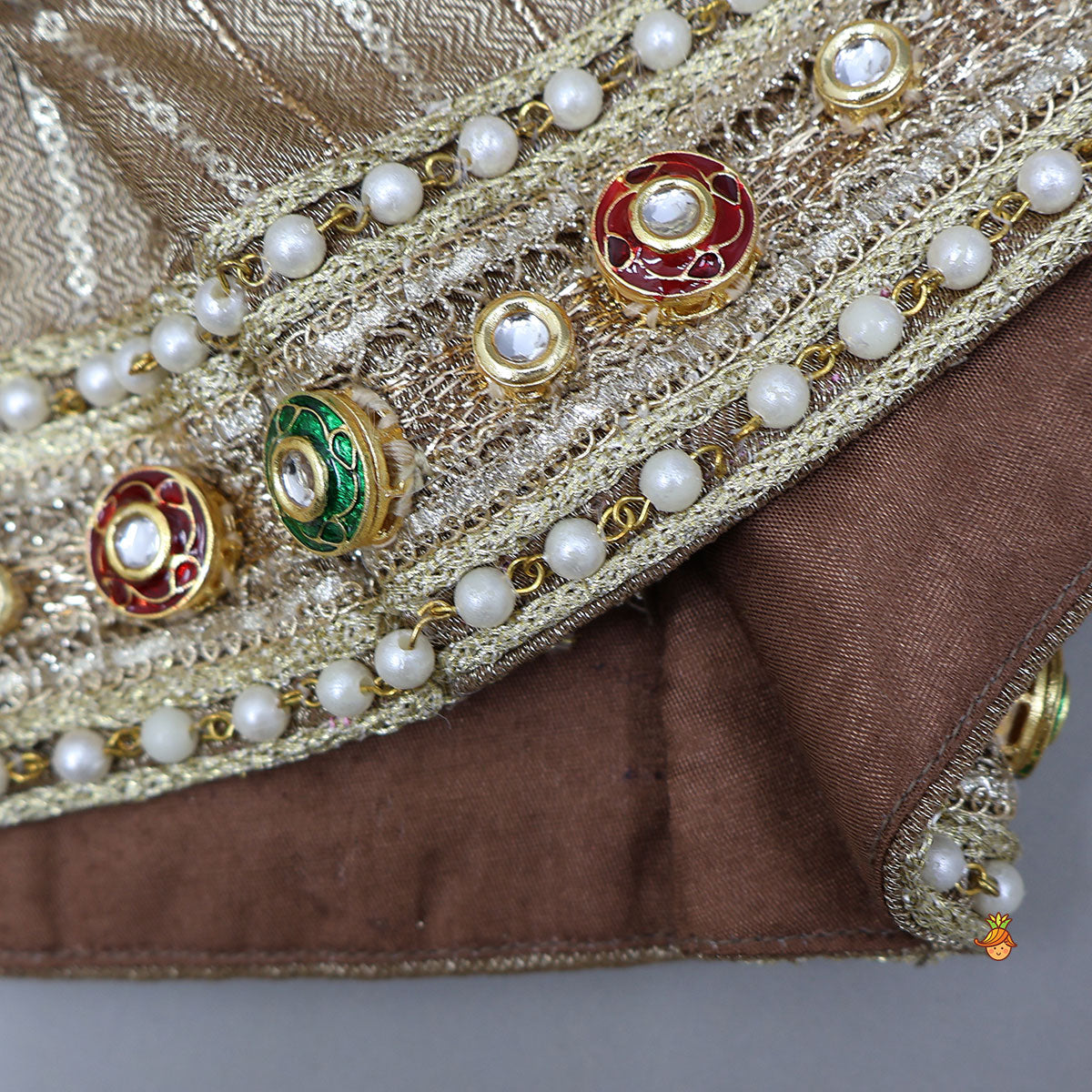 Pre Order: Stunning Pleated Cape Anarkali With Jacket And Matching Hairband