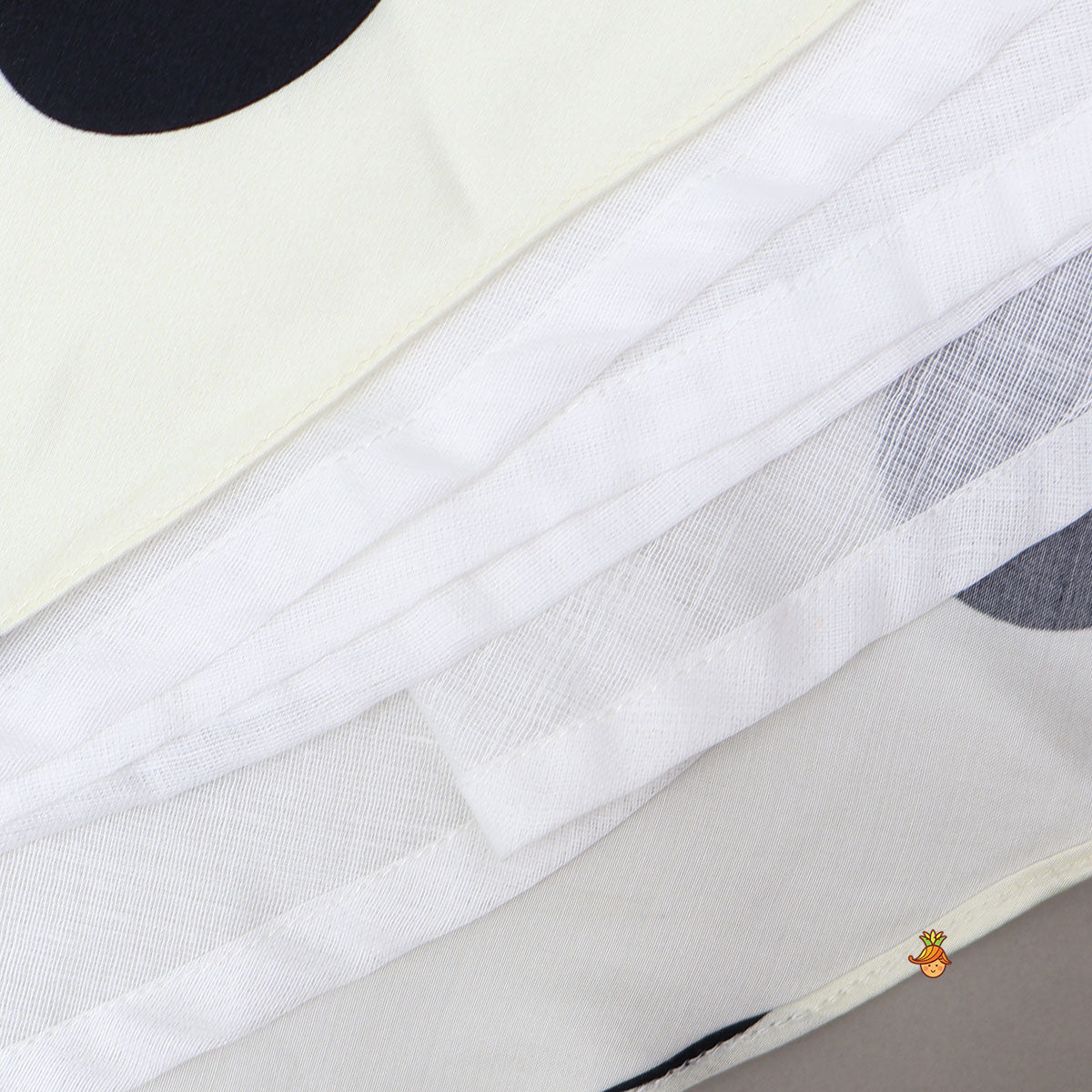 Pre Order: Stunning Halter Neck Polka Dot Printed Top With Matching Layered Skirt