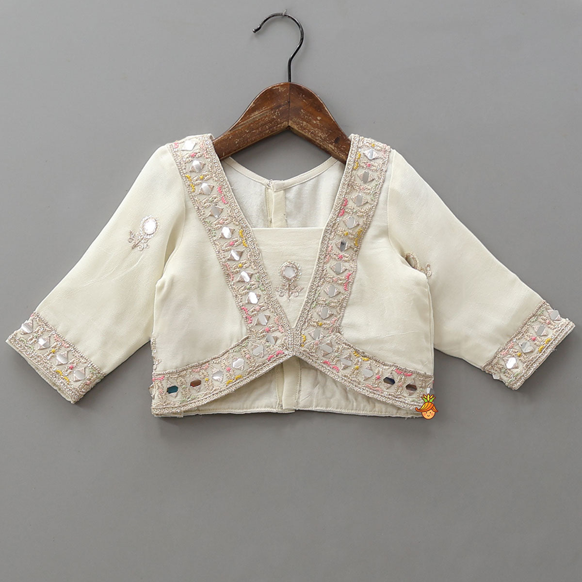 Pre Order: Stunning Embroidered Top And Lehenga