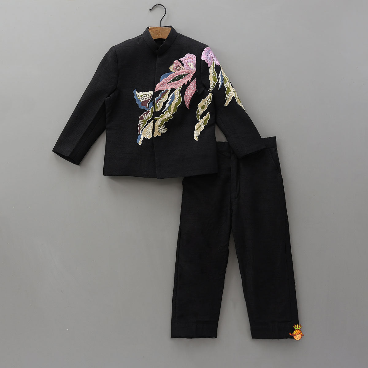 Elegant Embroidered Sherwani With Matching Pant