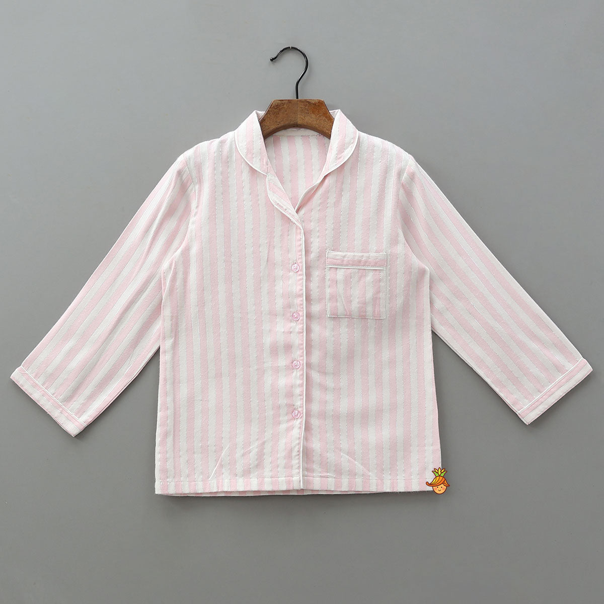 Vertical Striped Sleepwear