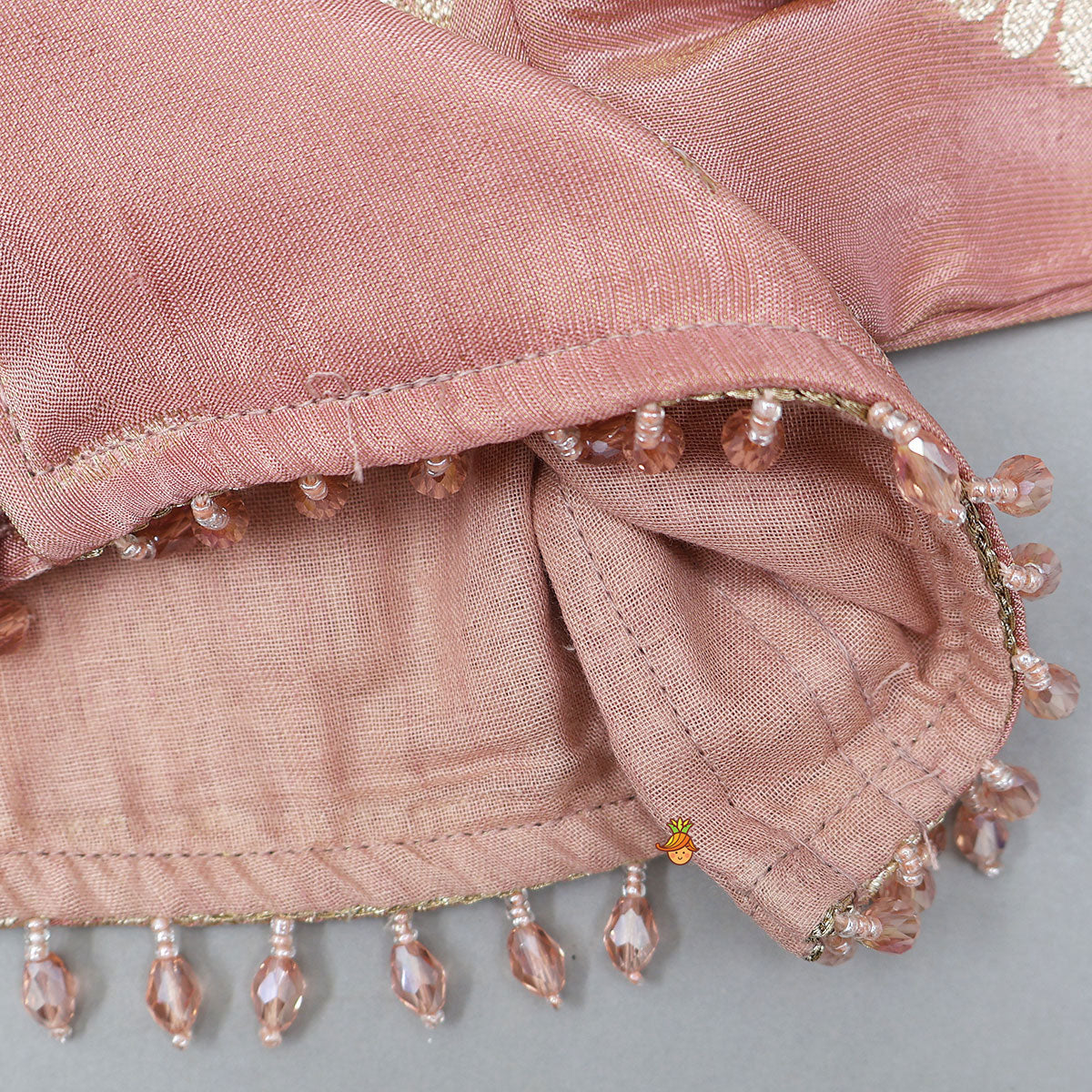 Pre Order: Blazer-Style Top And Scalloped Hem Lehenga