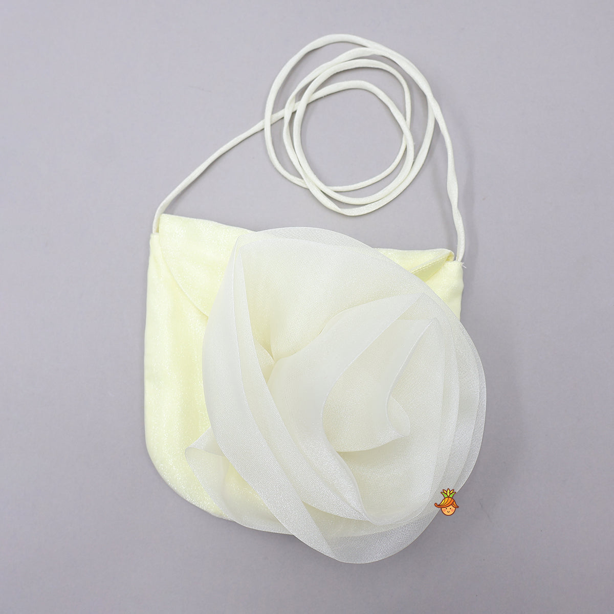 Pre Order: Bow Adorned Inner Top With Hand Embroidered Jacket And Sharara With Floral Sling Bag