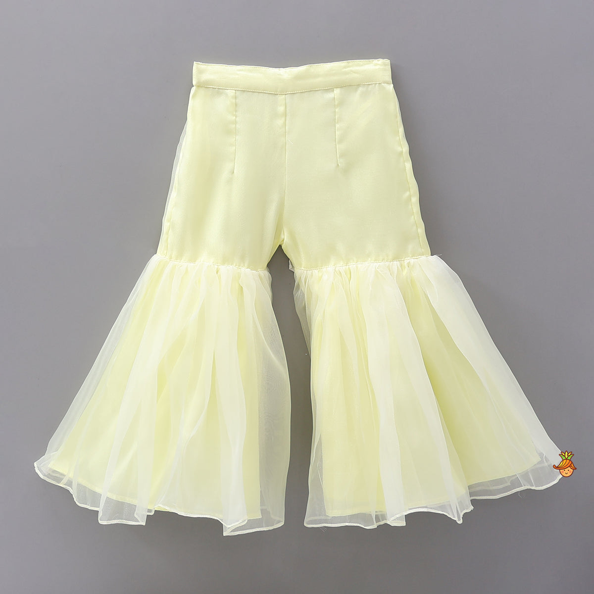 Pre Order: Bow Adorned Inner Top With Hand Embroidered Jacket And Sharara With Floral Sling Bag