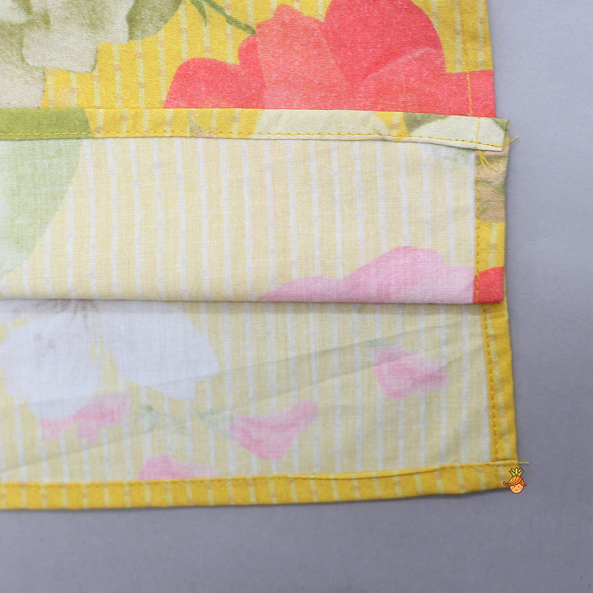 Pre Order: Floral Printed Kurta With Cut Dana Embroidered Jacket And Pyjama