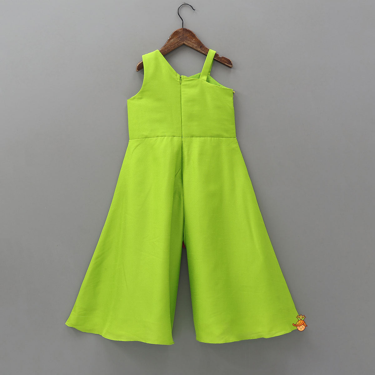 Mirror Work And Tassel-Enhanced Elegant Jumpsuit