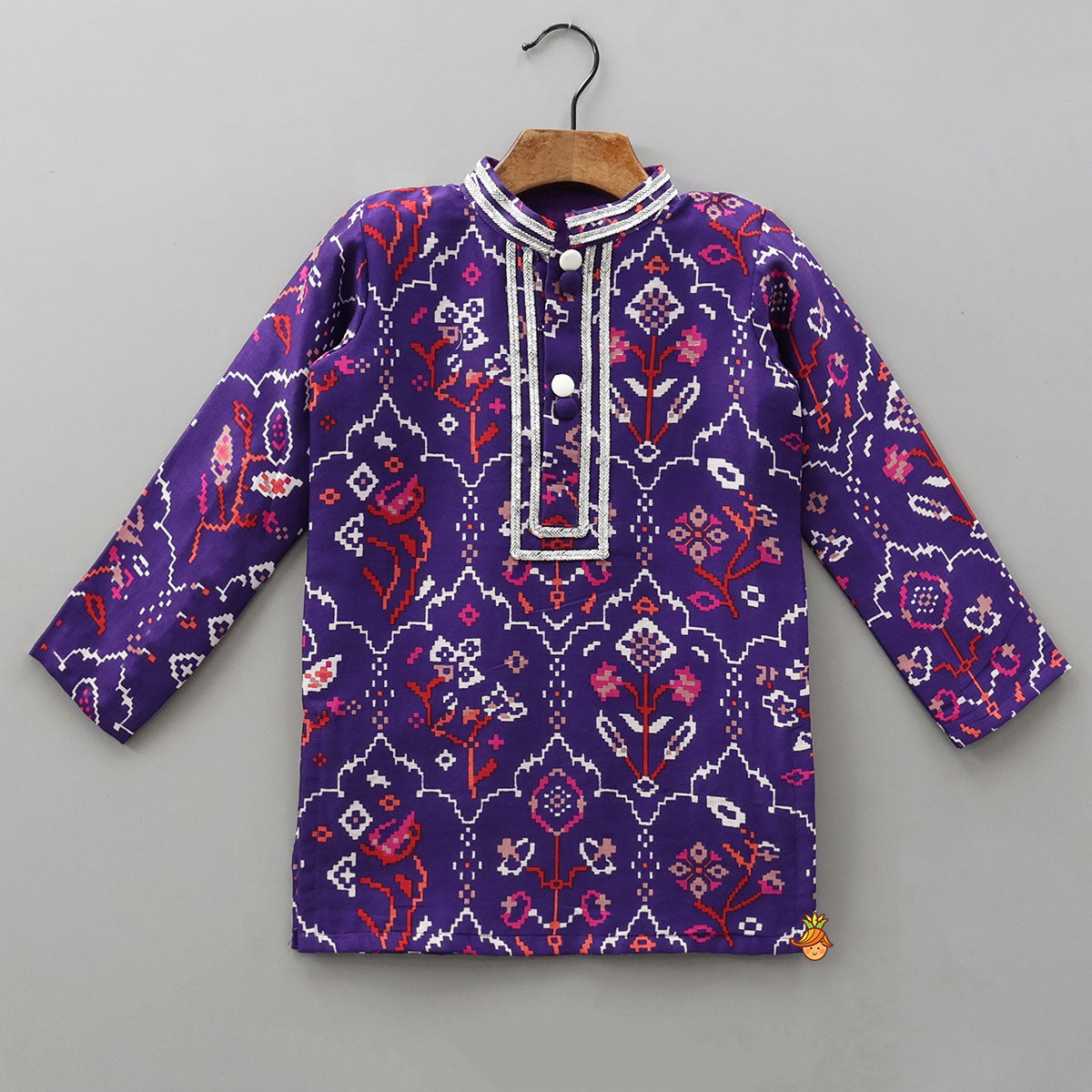 Pre Order: Adorable Printed Kurta With Pyjama