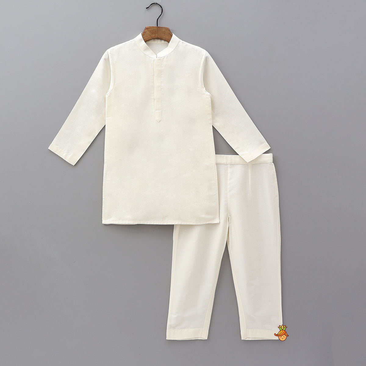 Pre Order: Ethnic Kurta With Hand Embroidered Jacket And Pyjama