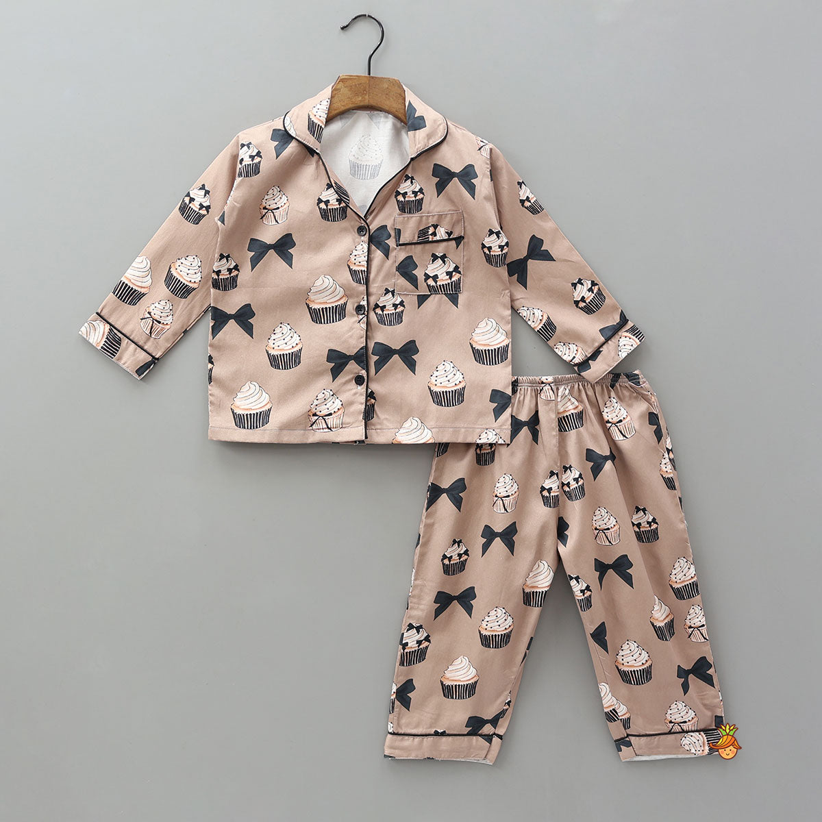 Pre Order: Cup Cake Print Sleepwear