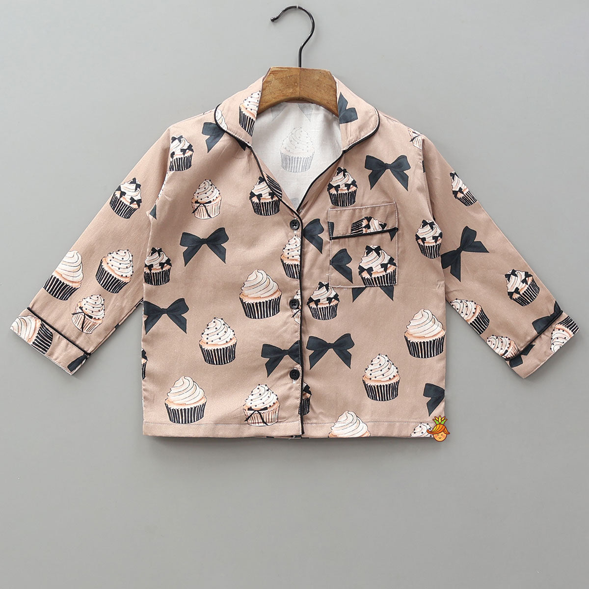 Pre Order: Cup Cake Print Sleepwear