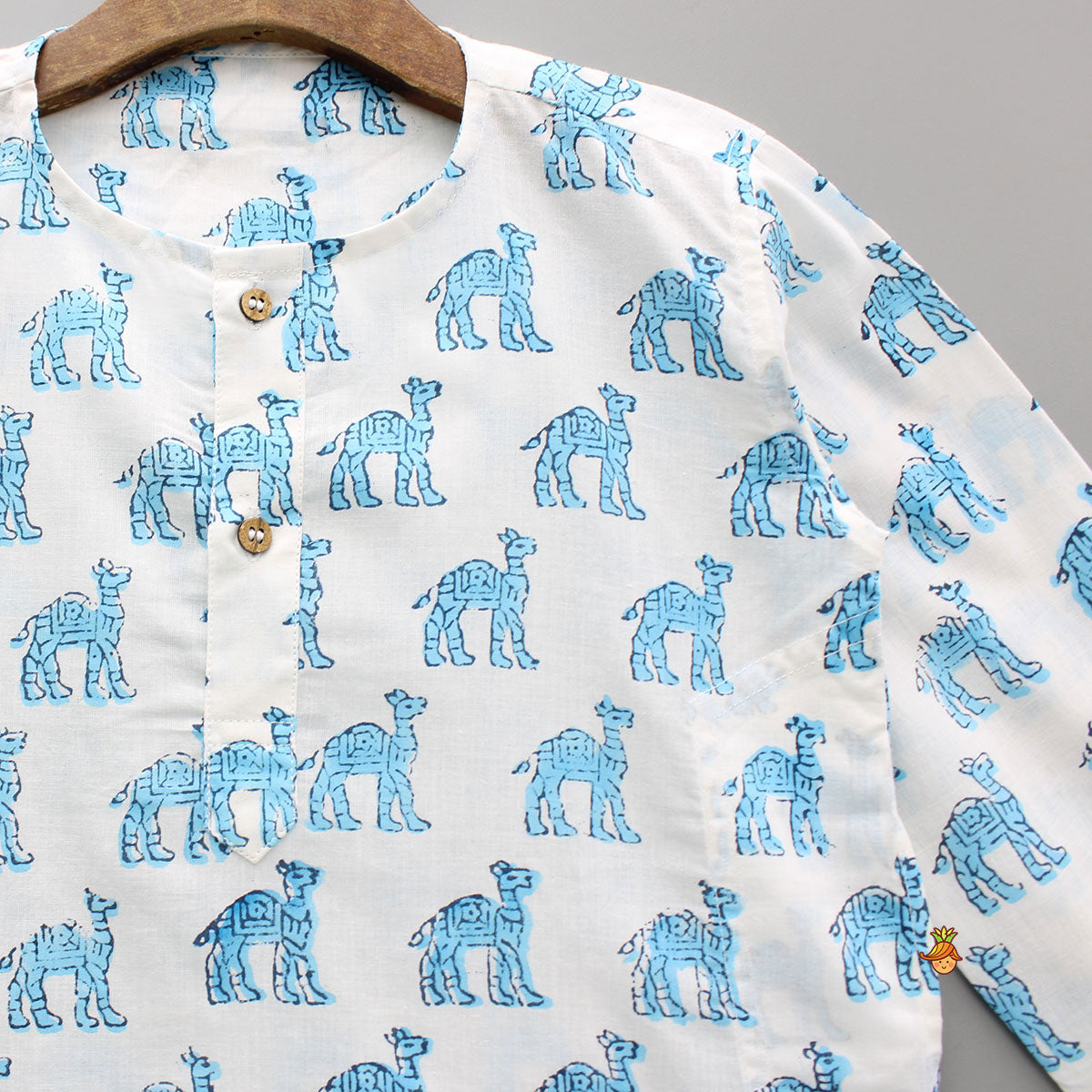 Animal Motif Printed Kurta