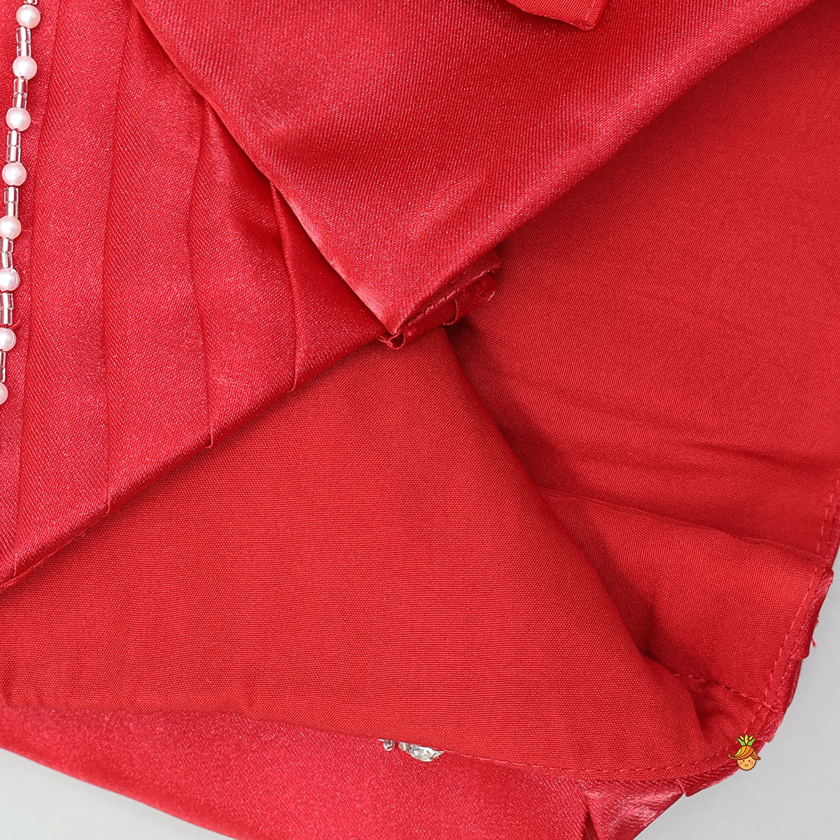 Stylish Sheen Top With Checks-Design Lehenga