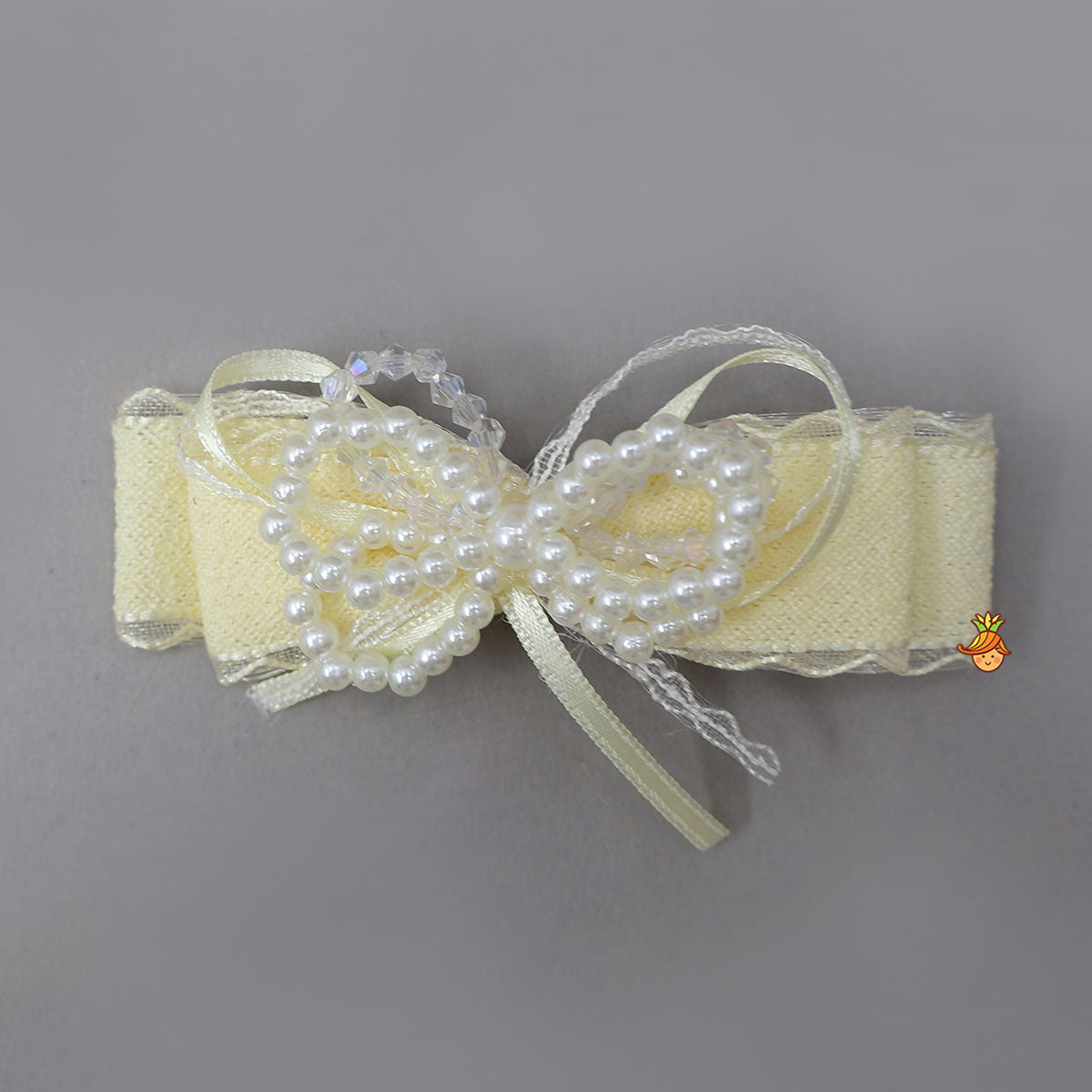 Handcrafted Ribbon Hair Clip - Set Of 2