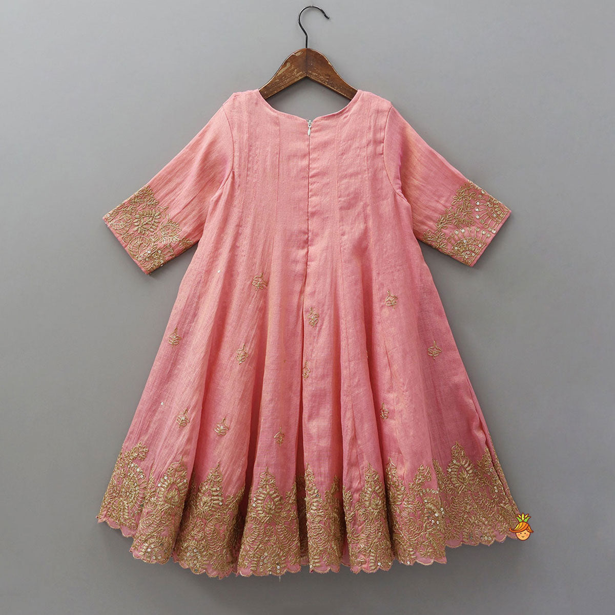 Pre Order: Shimmery Gorgeous Anarkali With Matching Dupatta