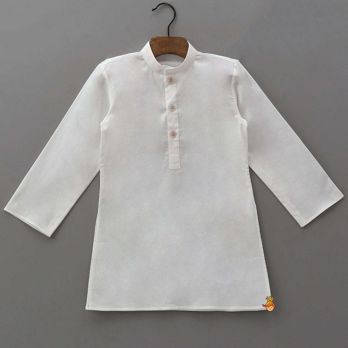 Pre Order: Ethnic Kurta With Adorable Floral Work Jacket And Pyjama